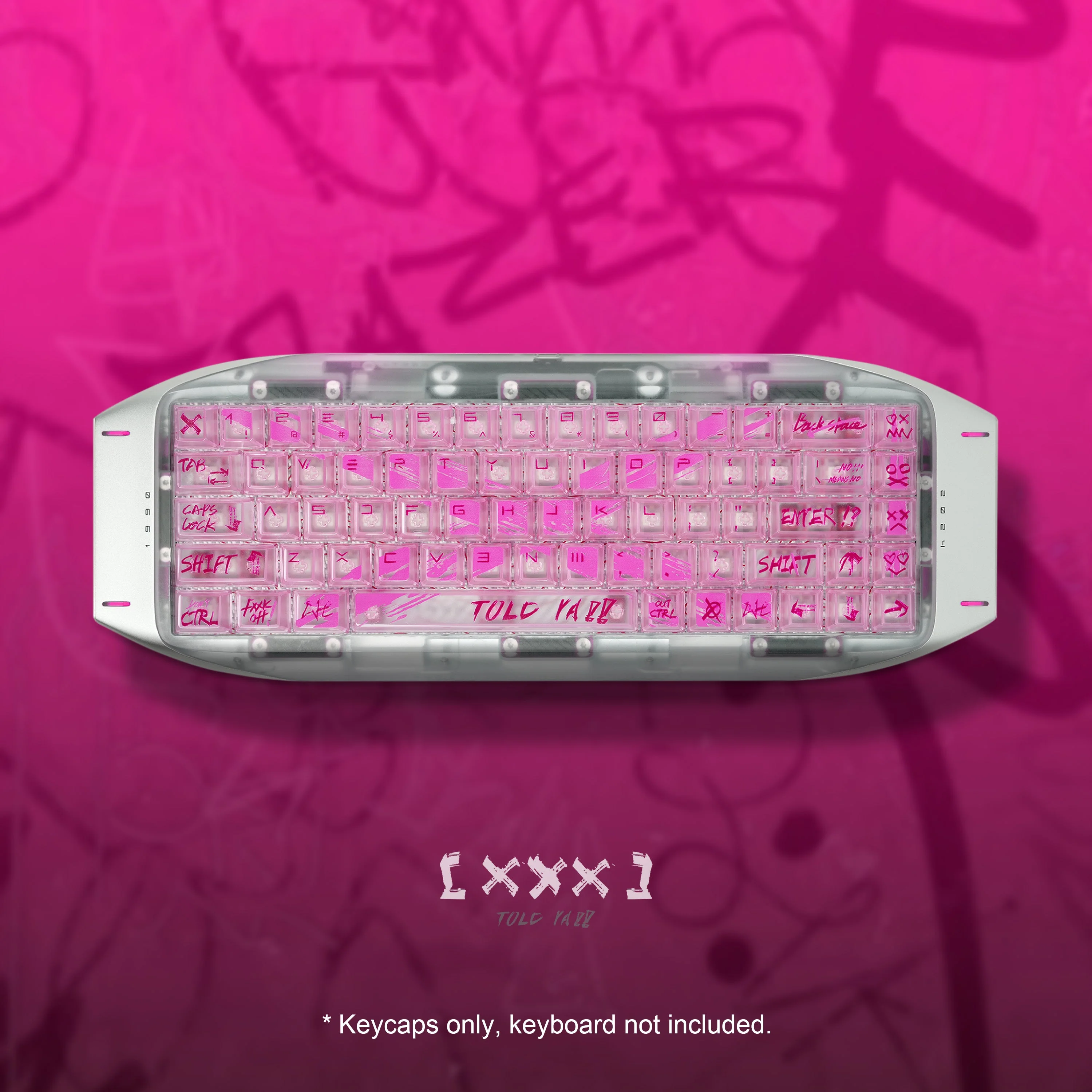 Keytok XXX Cherry Profile PC Keycaps 73pcs/ Set - Image 6