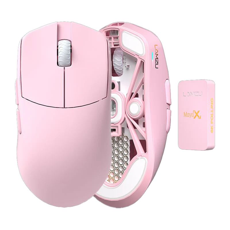 LAMZU MAYA X 8K Lightweight Dual mode Wireless Gaming Mouse - Image 5