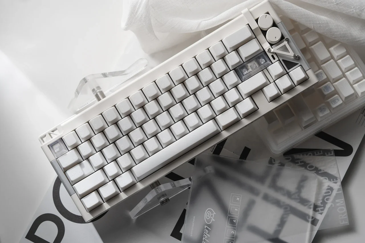 LeleLab Hokkaido White Keycap Set - Image 11