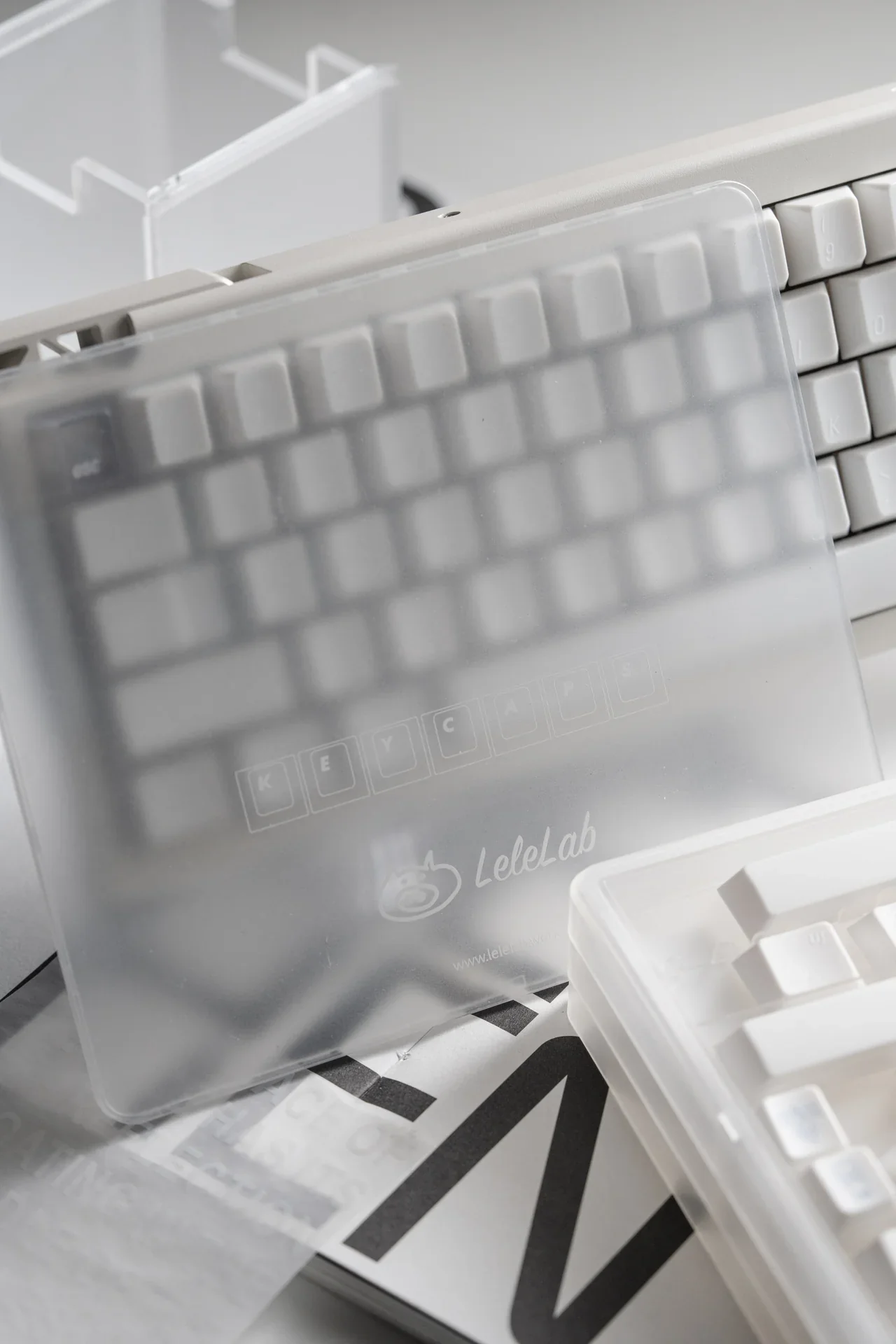 LeleLab Hokkaido White Keycap Set - Image 4