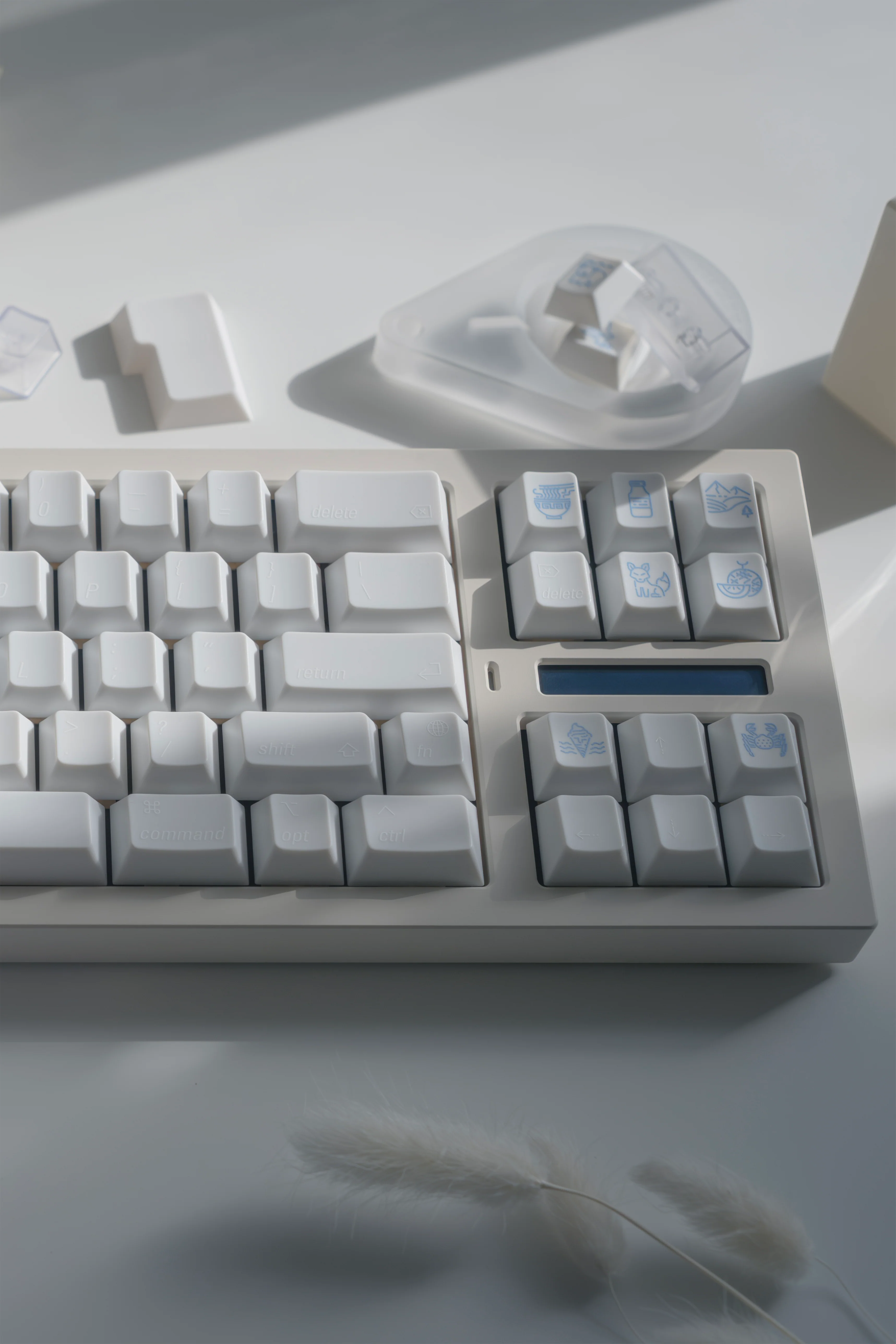 LeleLab Hokkaido White Keycap Set - Image 8