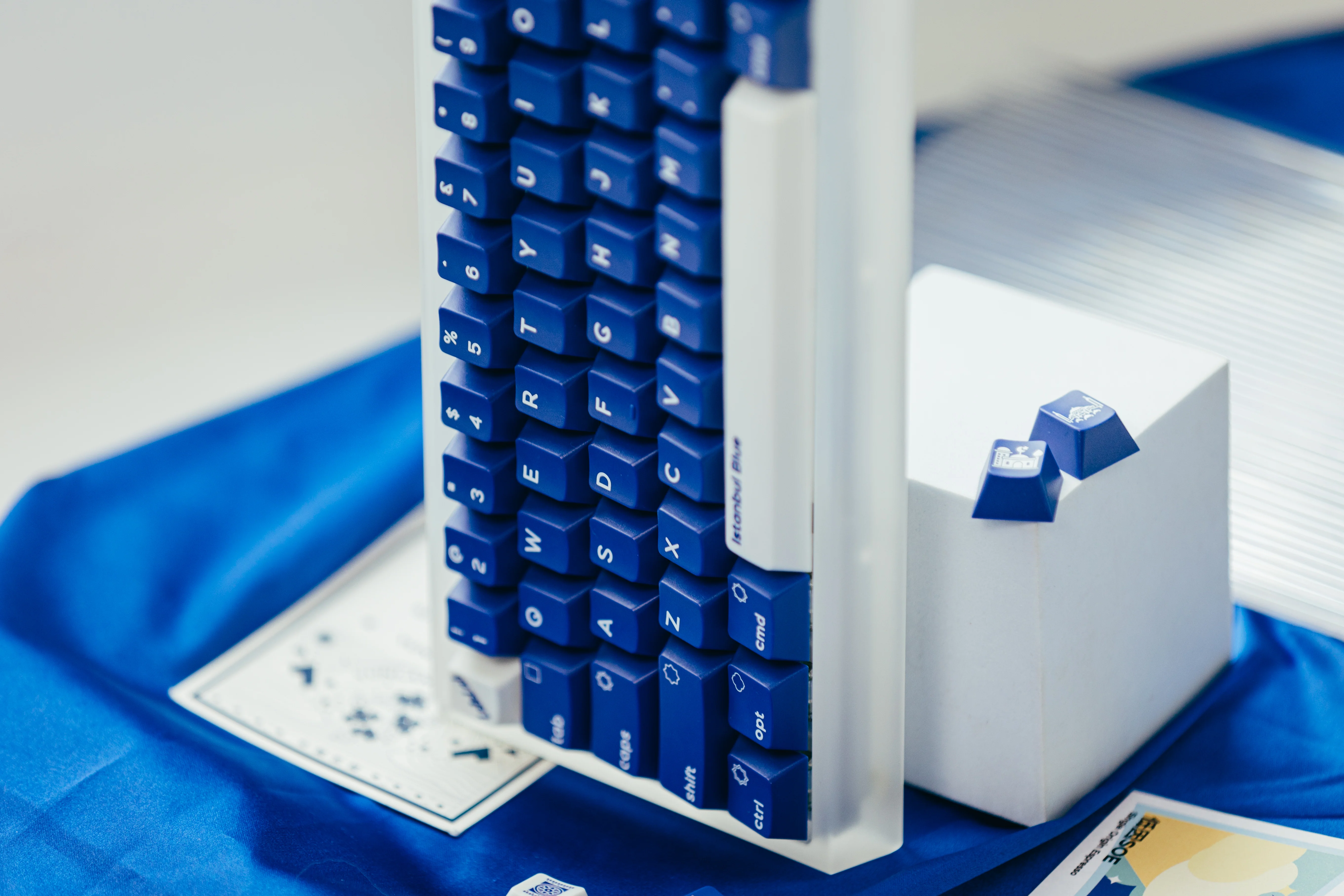 LeleLab Istanbul Blue Keycap Set Base Kit - Image 10
