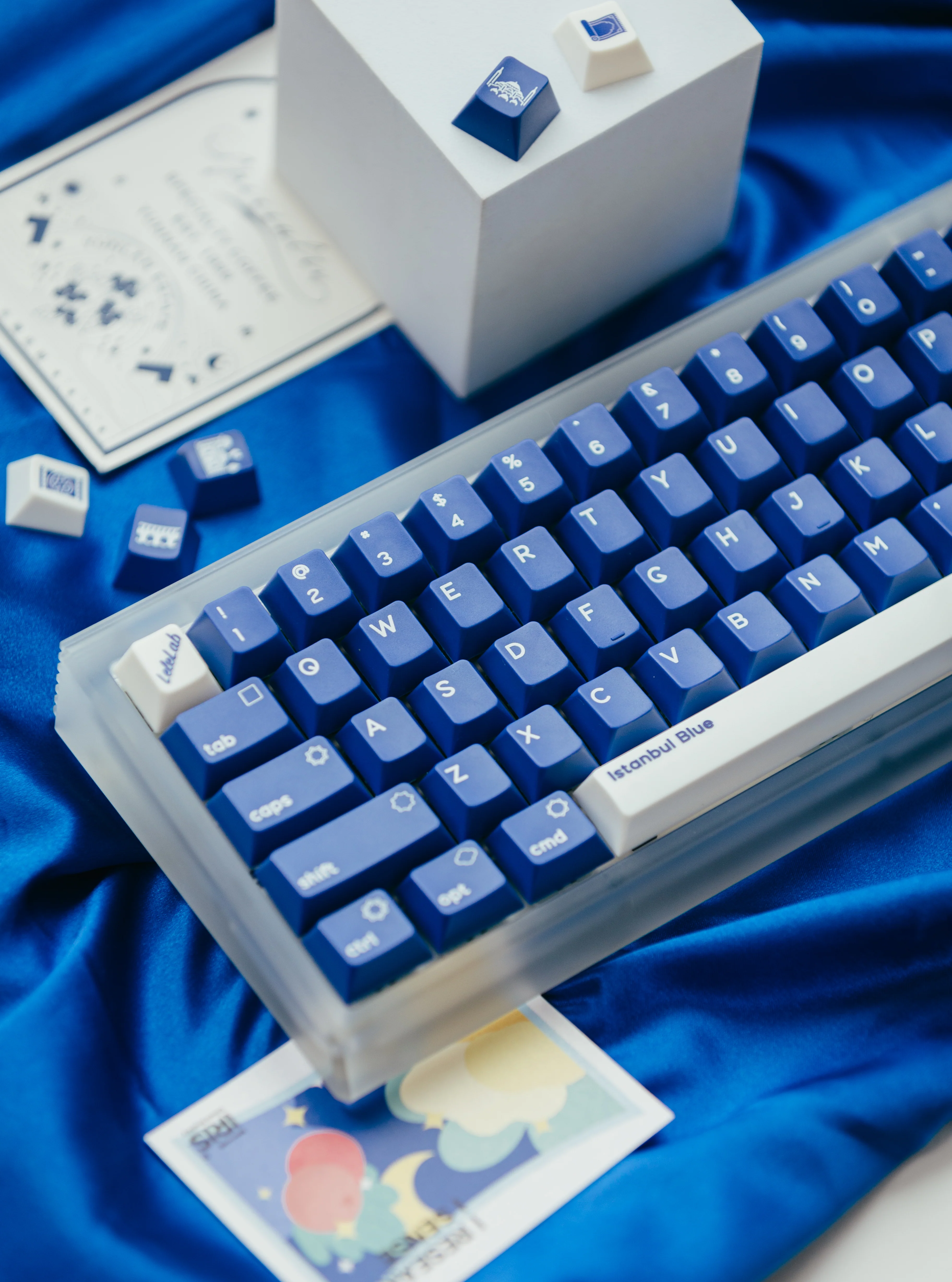LeleLab Istanbul Blue Keycap Set Base Kit - Image 7