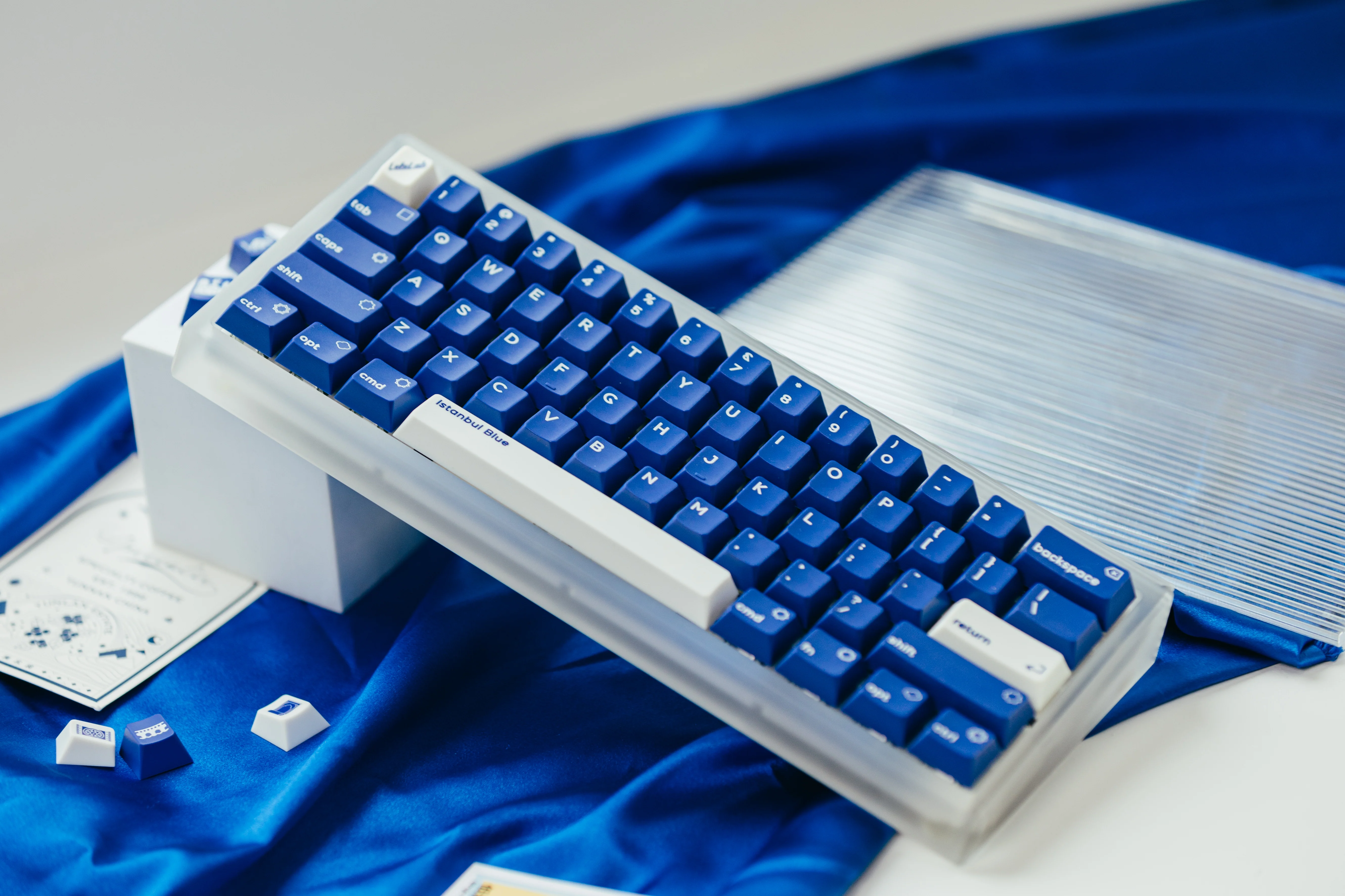 LeleLab Istanbul Blue Keycap Set Base Kit - Image 8