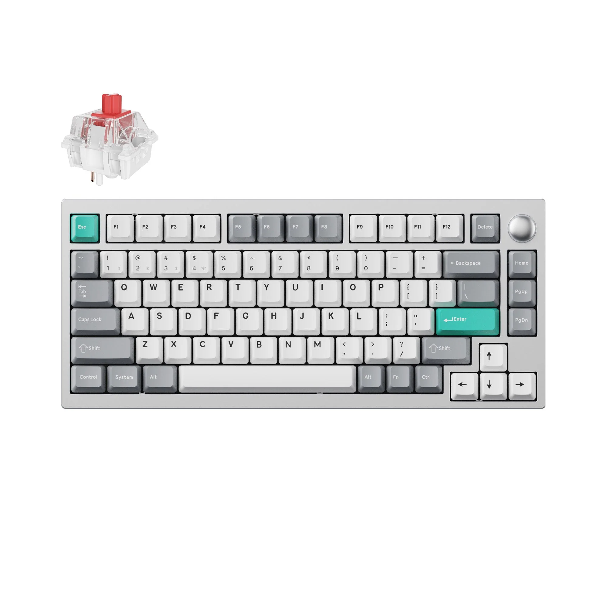 Lemokey P1 QMK/VIA Custom Gaming Mechanical Keyboard - Image 8