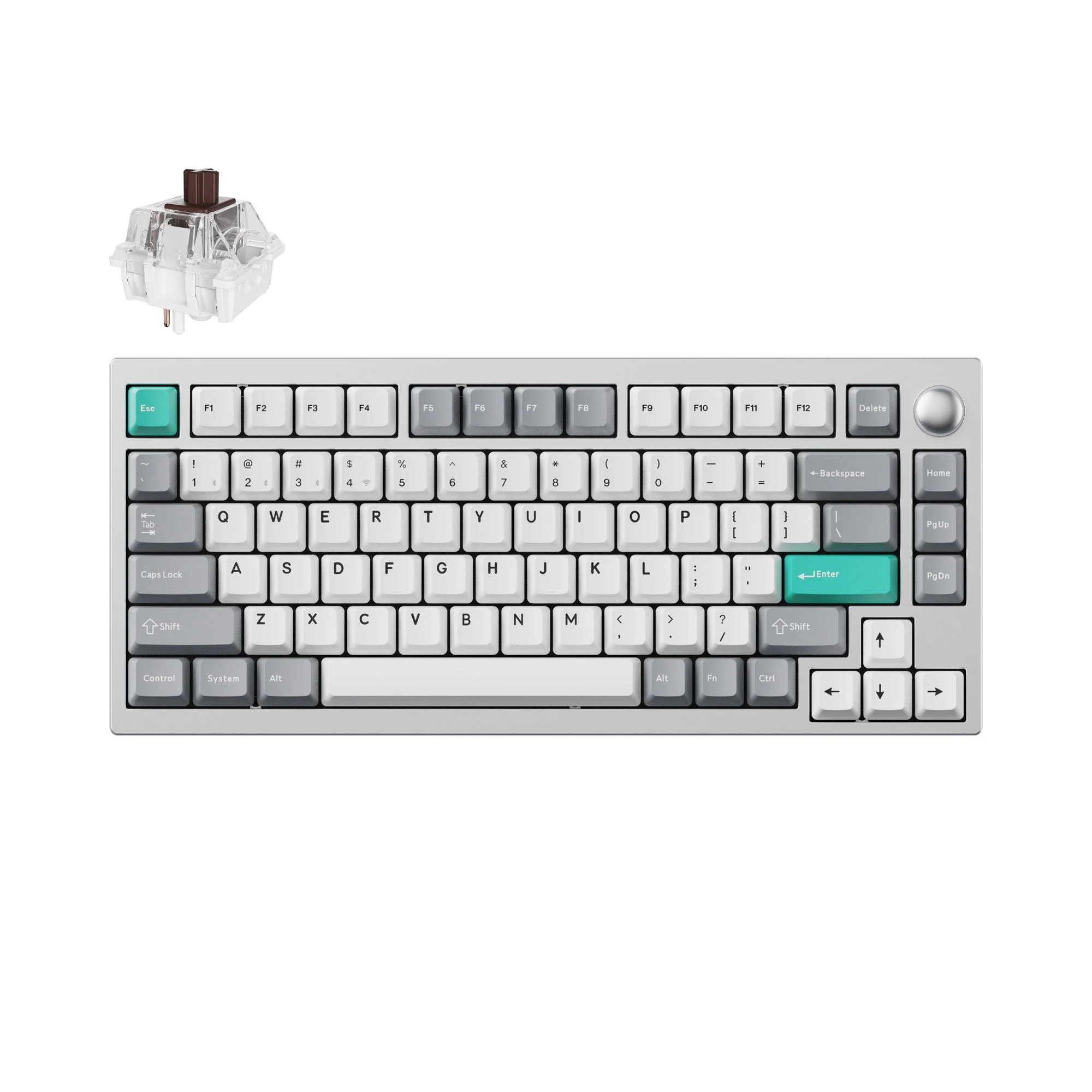 Lemokey P1 QMK/VIA Custom Gaming Mechanical Keyboard - Image 9