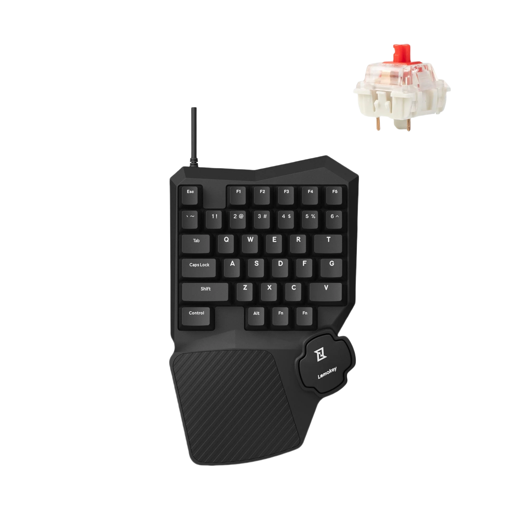 Lemokey X0 QMK Wired Gaming Keypad Mechanical Keyboard
