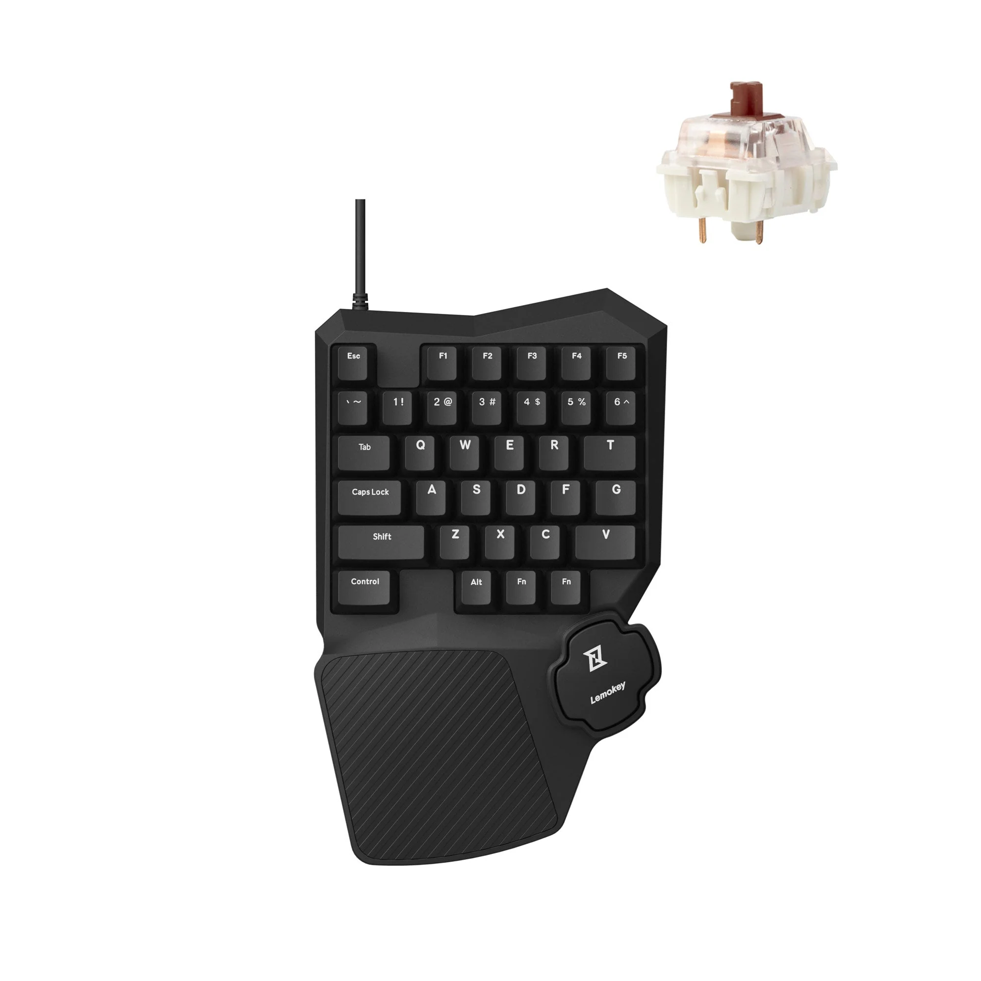 Lemokey X0 QMK Wired Gaming Keypad Mechanical Keyboard - Image 2