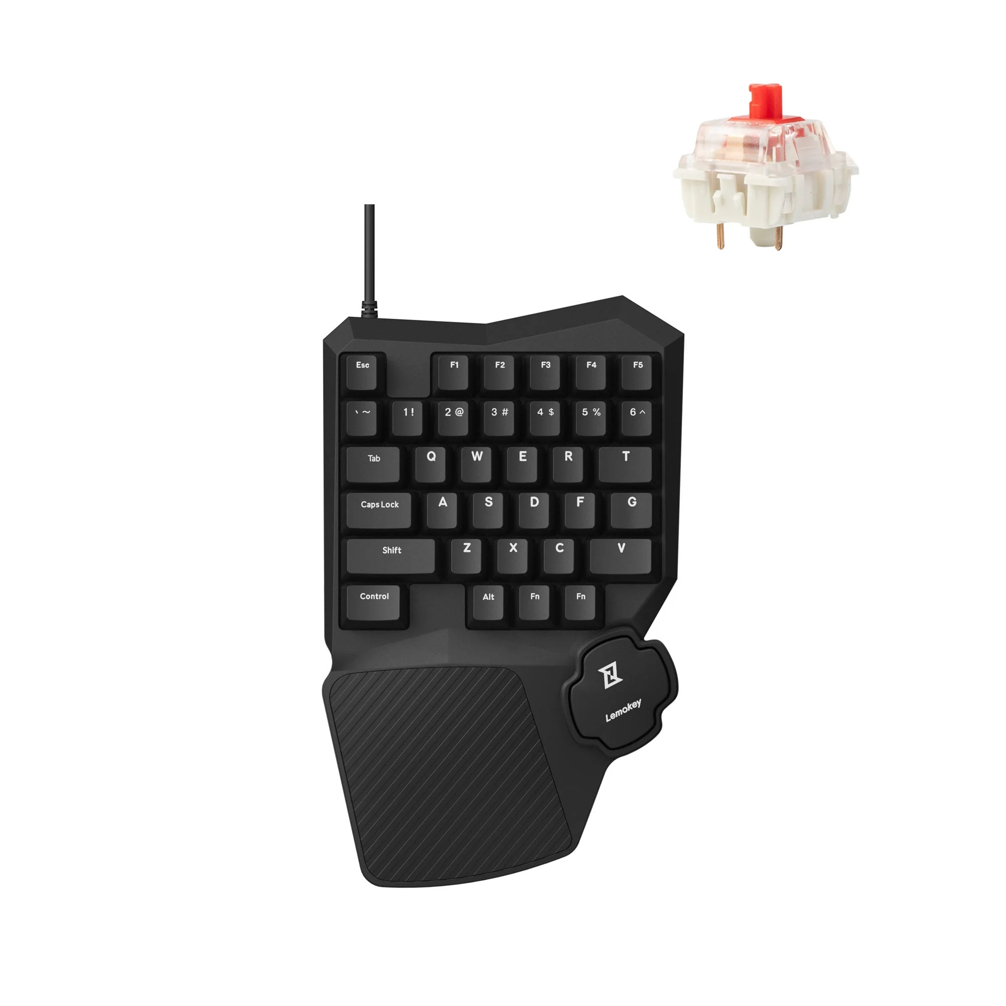 Lemokey X0 QMK Wired Gaming Keypad Mechanical Keyboard - Image 3