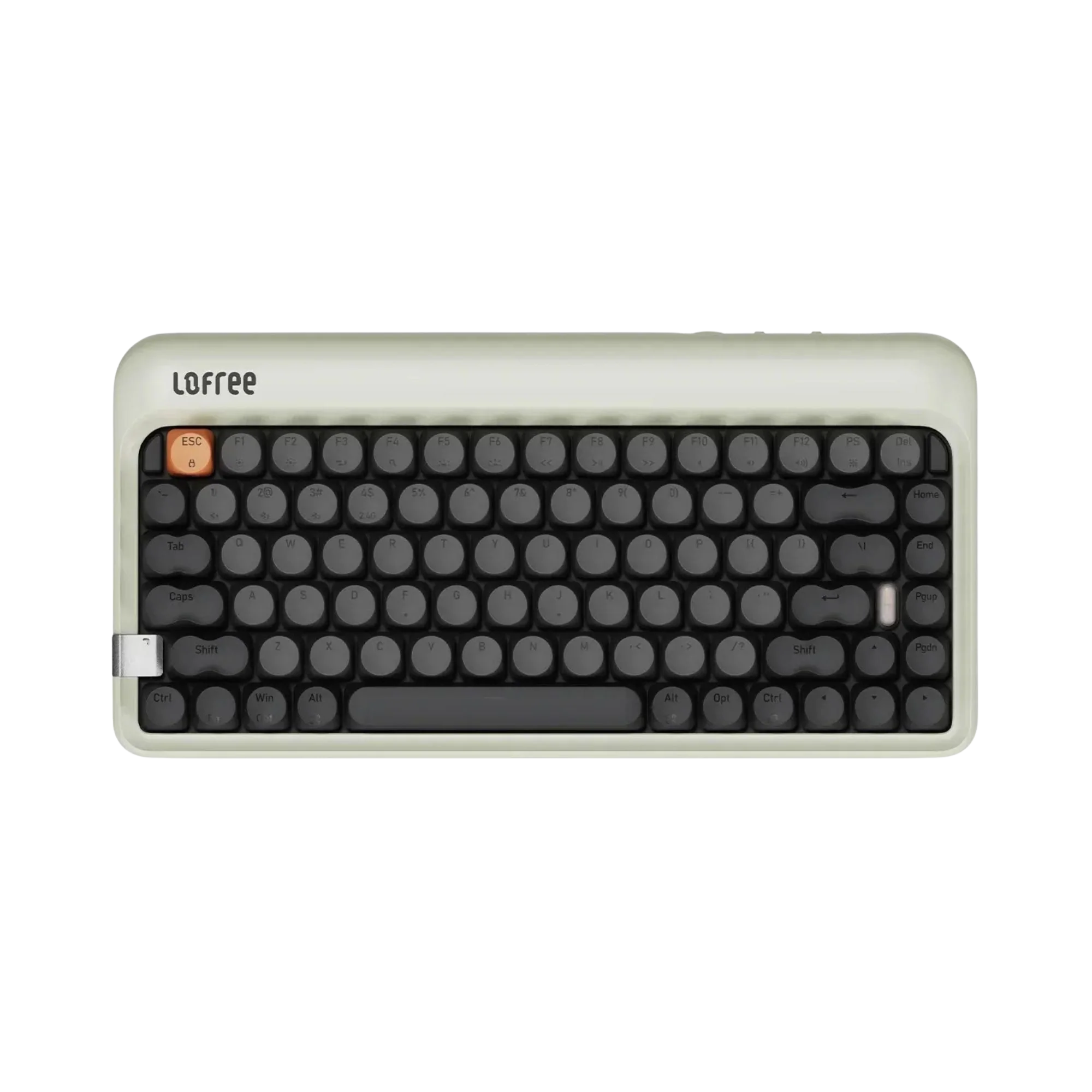 Lofree 1970s Tri-mode Hot-Swap Retro Wireless Mechanical Keyboard (Olive)
