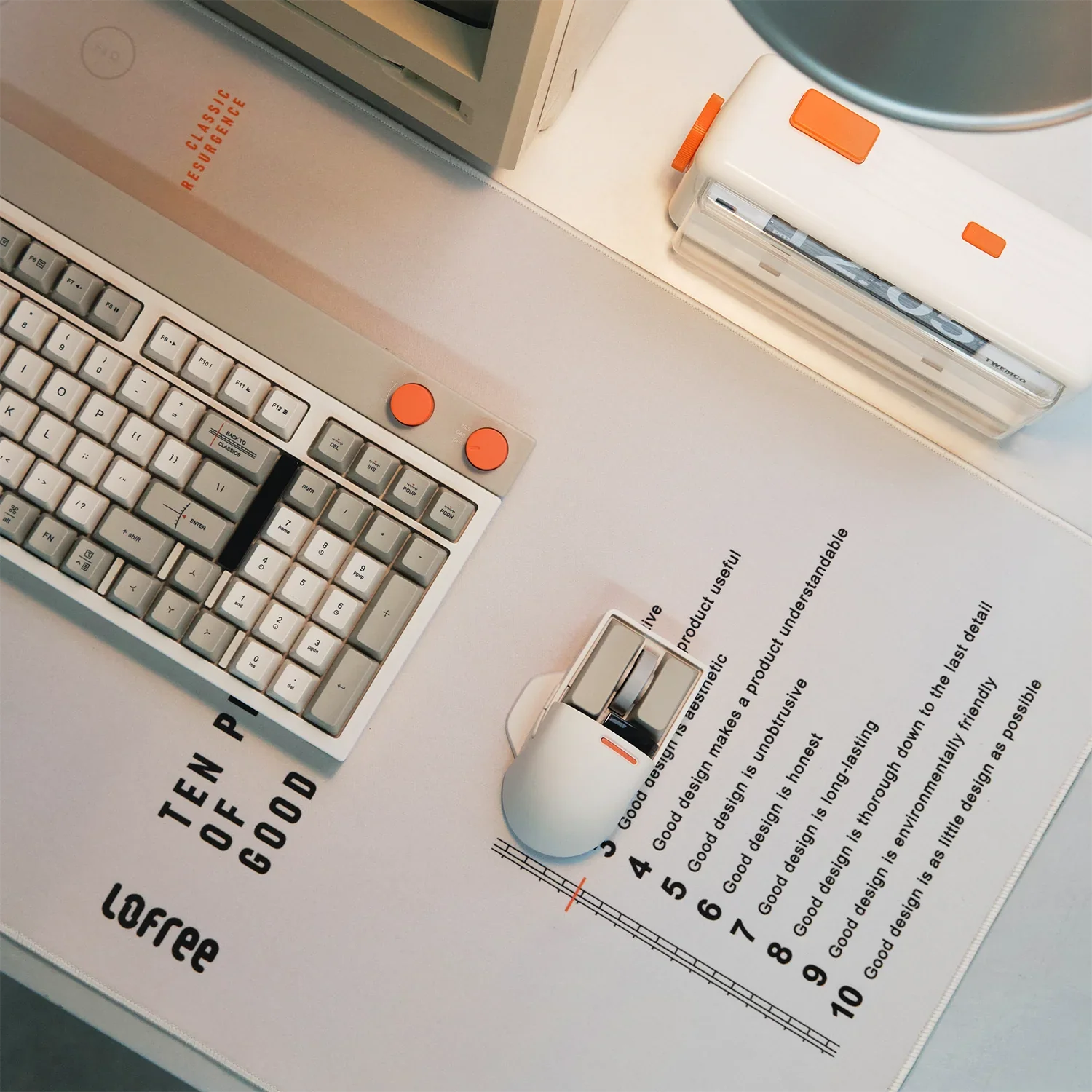 Lofree Mousemat Full size 900mm × 400mm × 3mm Desk Mat - Image 8