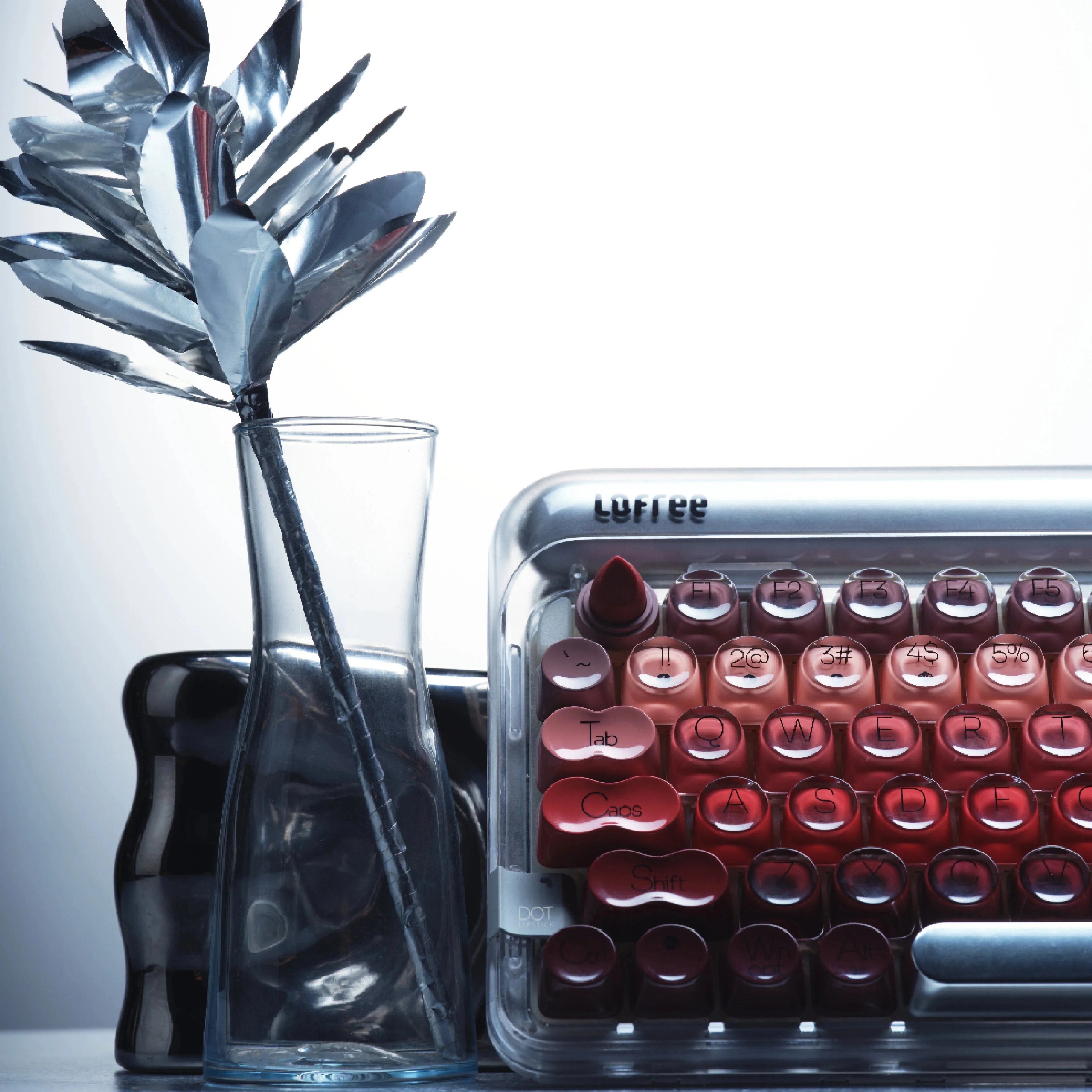 Lofree DOT Lipstick Tri Mode Hot-Swap Wireless Mechanical Keyboard - Image 9