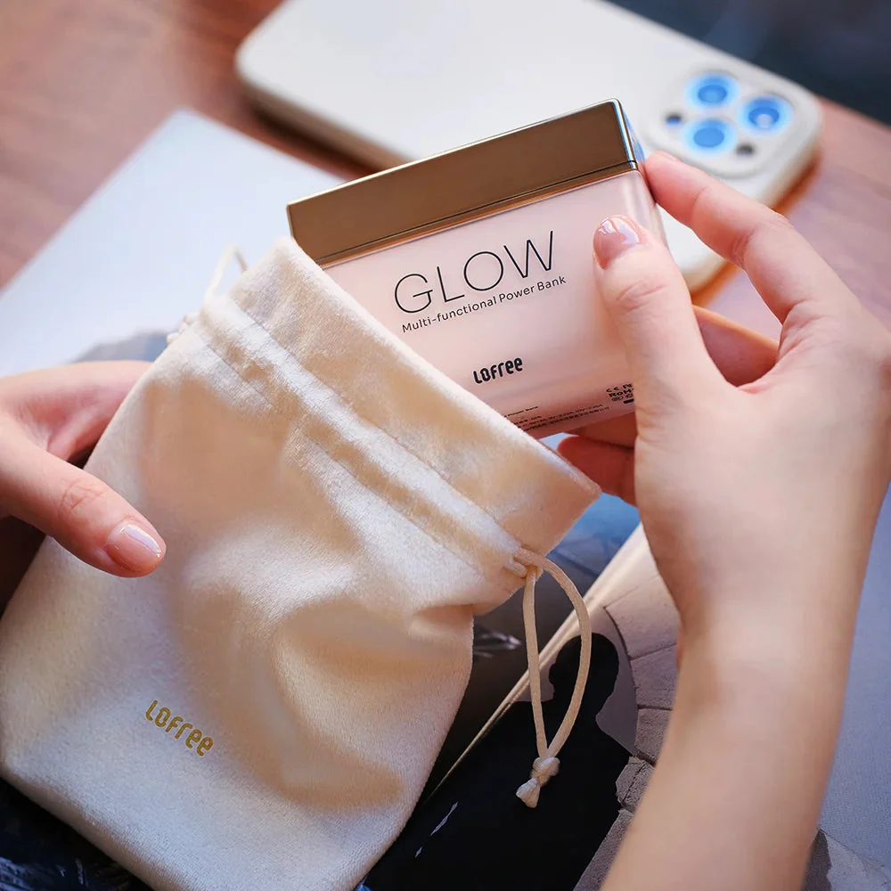 Lofree Glow Power bank 10000 mAh USB-C cable Fast Charging SICILY DREAM - Image 9