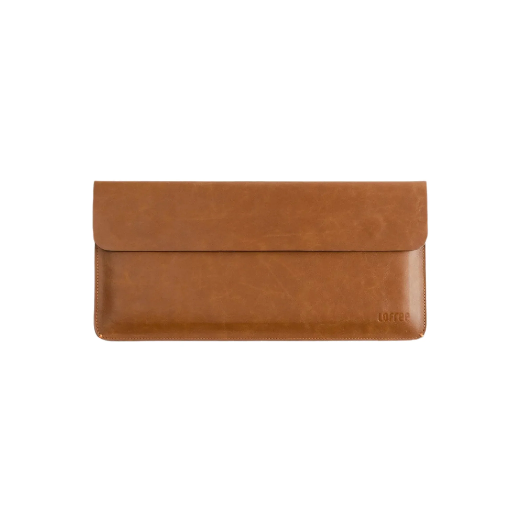 Lofree Keyboard Sleeve for Flow84 PU Leather - Brown - Image 3