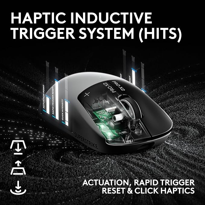 Logitech G PRO X2 SUPERSTRIKE LIGHTSPEED Gaming Mouse - Image 4