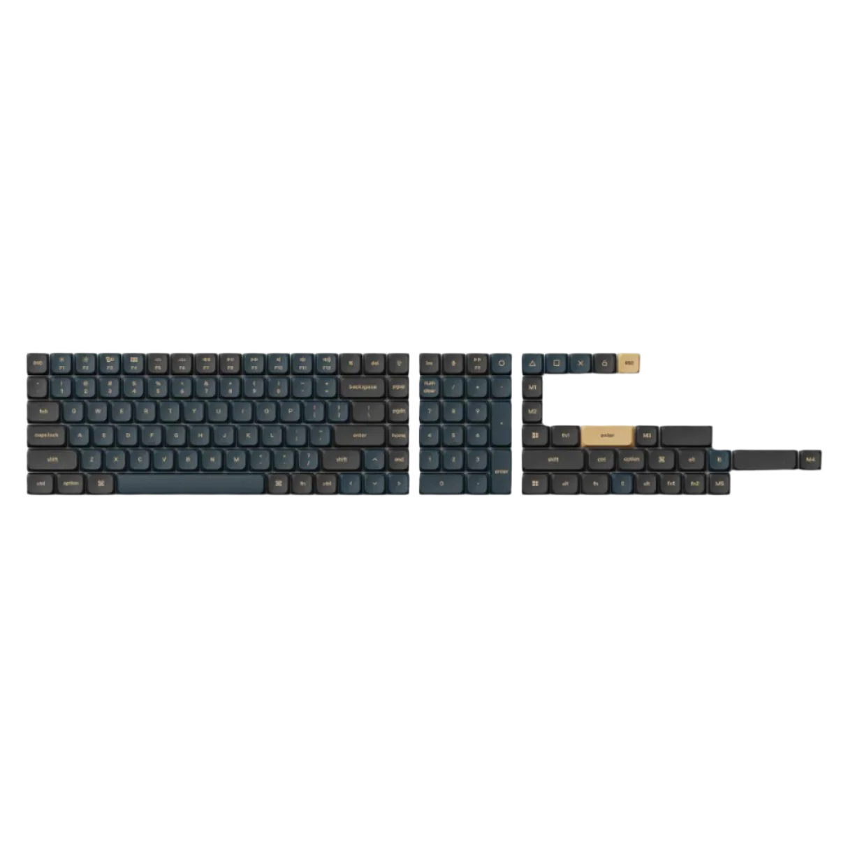 Keychron Low Profile Double Shot PBT LSA Keycap Set Version 2