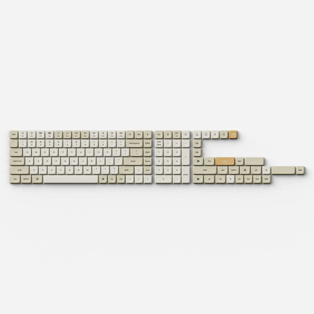 Keychron Low Profile Double Shot PBT LSA Keycap Set Version 2 - Image 2