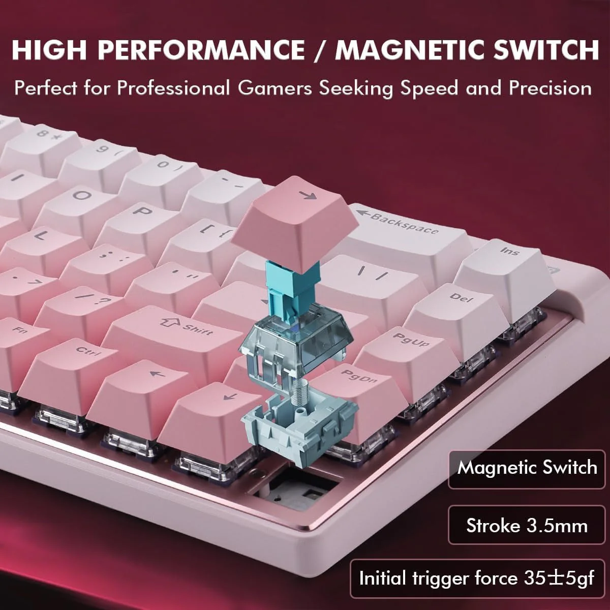 MCHOSE ACE 68 Air HE Magnetic 8K Wired Gaming Keyboard - Image 12