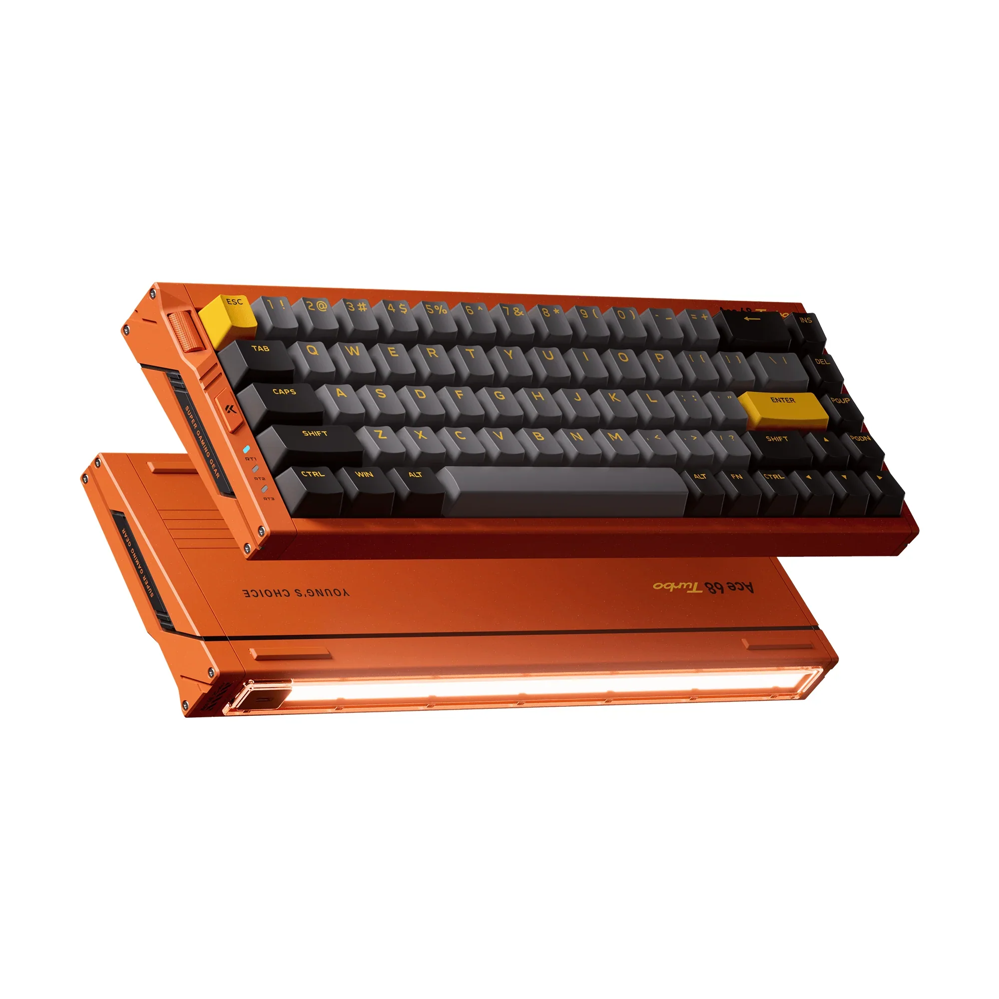 MCHOSE Ace 68 Turbo 16K Full-aluminum Esports Wired Hall Effect Keyboard - Image 2