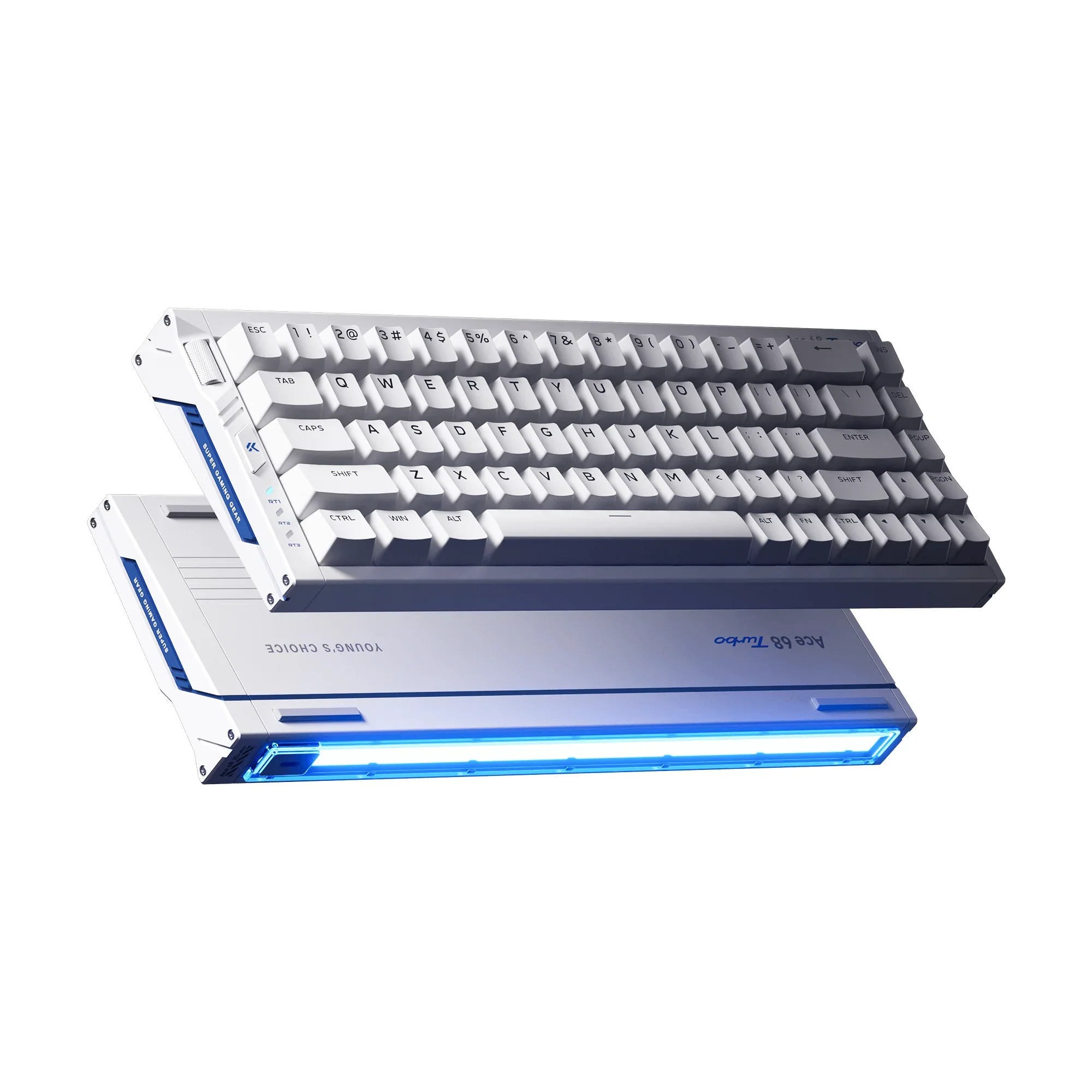 MCHOSE Ace 68 Turbo 16K Full-aluminum Esports Wired Hall Effect Keyboard - Image 3