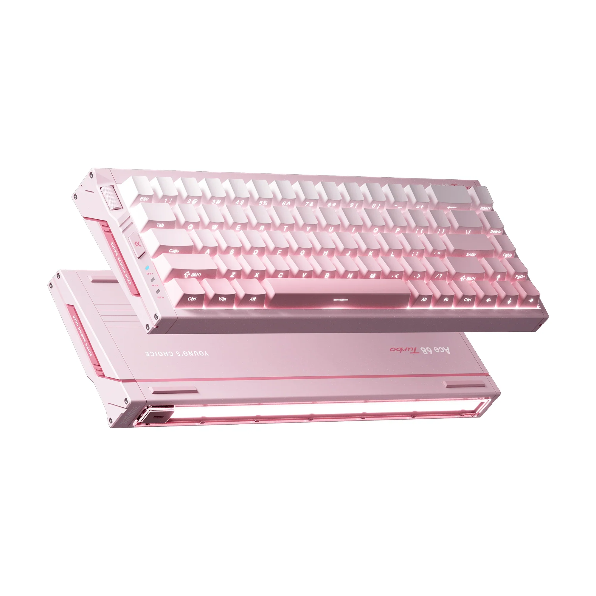 MCHOSE Ace 68 Turbo 16K Full-aluminum Esports Wired Hall Effect Keyboard - Image 4