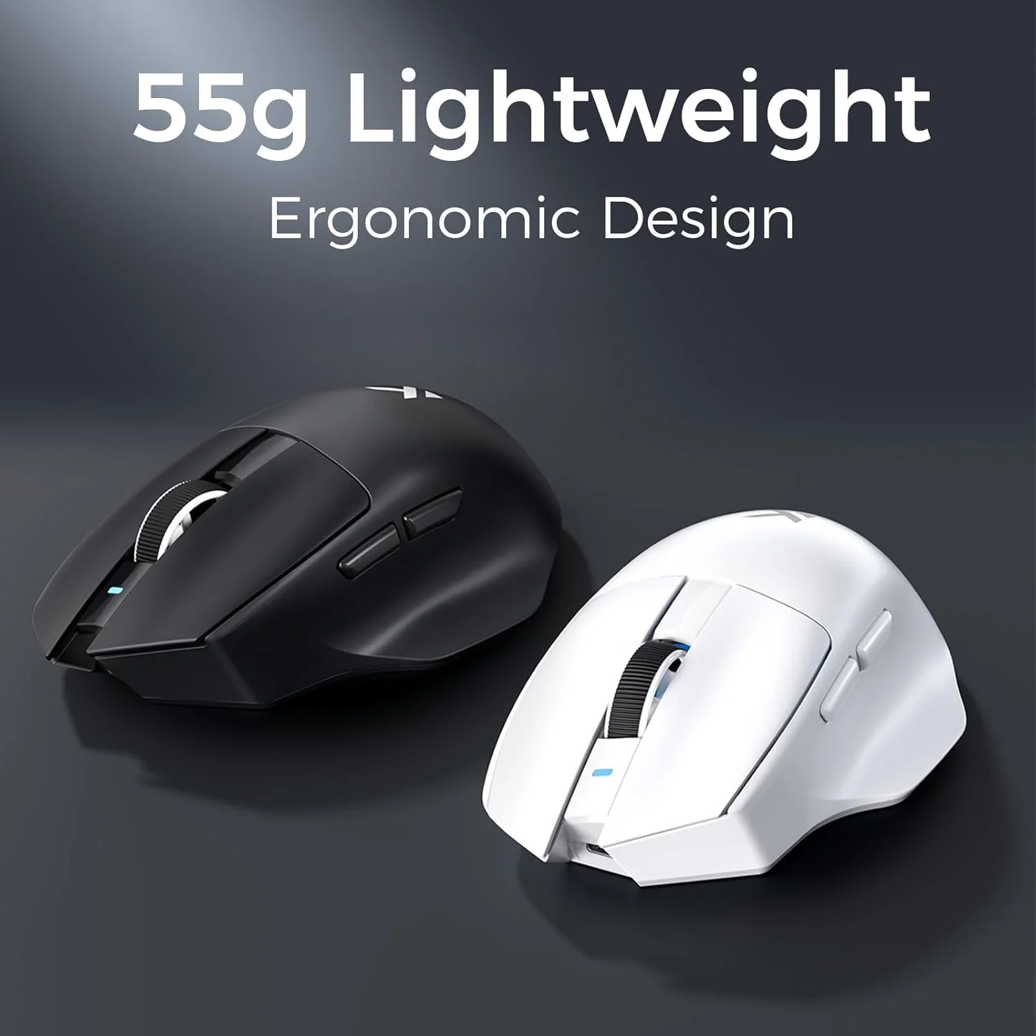 MCHOSE G7 Lightweight Ergonomic Wireless Mouse - Image 5