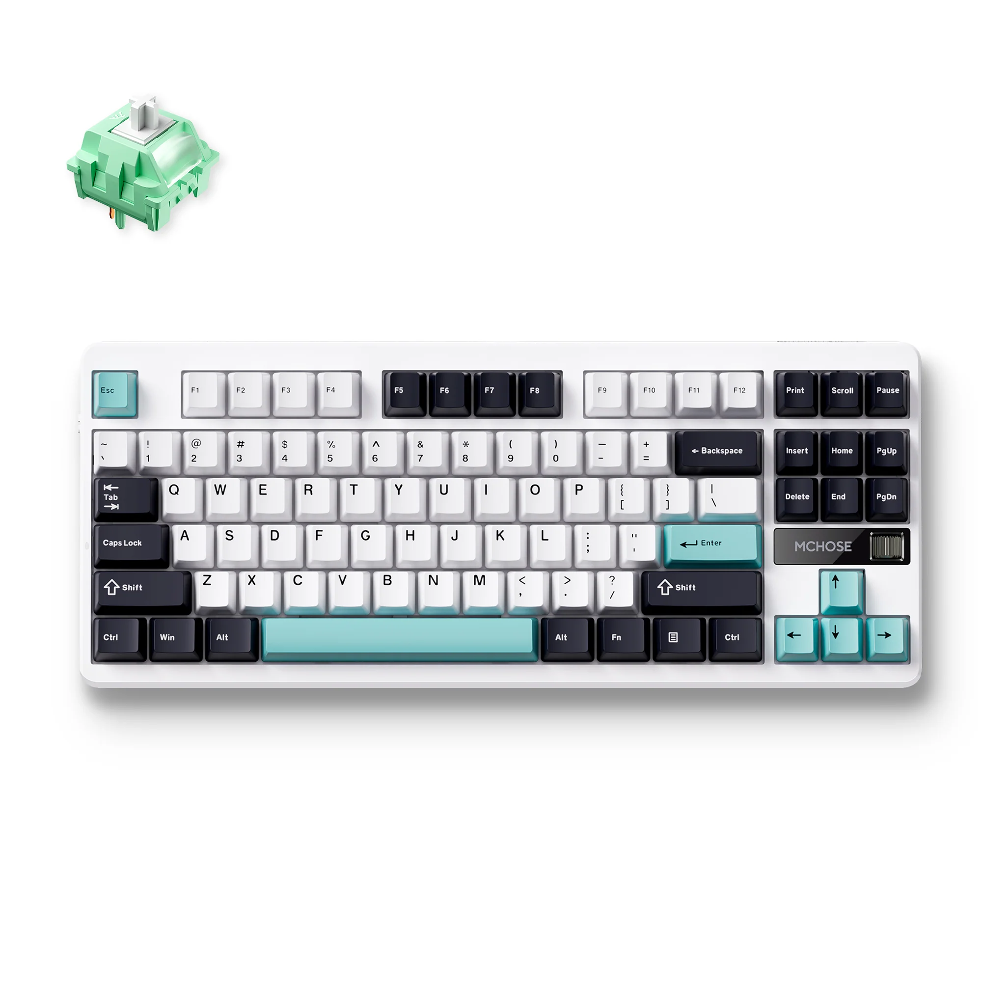 MCHOSE G87 Wireless Gasket Mount Custom Mechanical Keyboard - Image 17