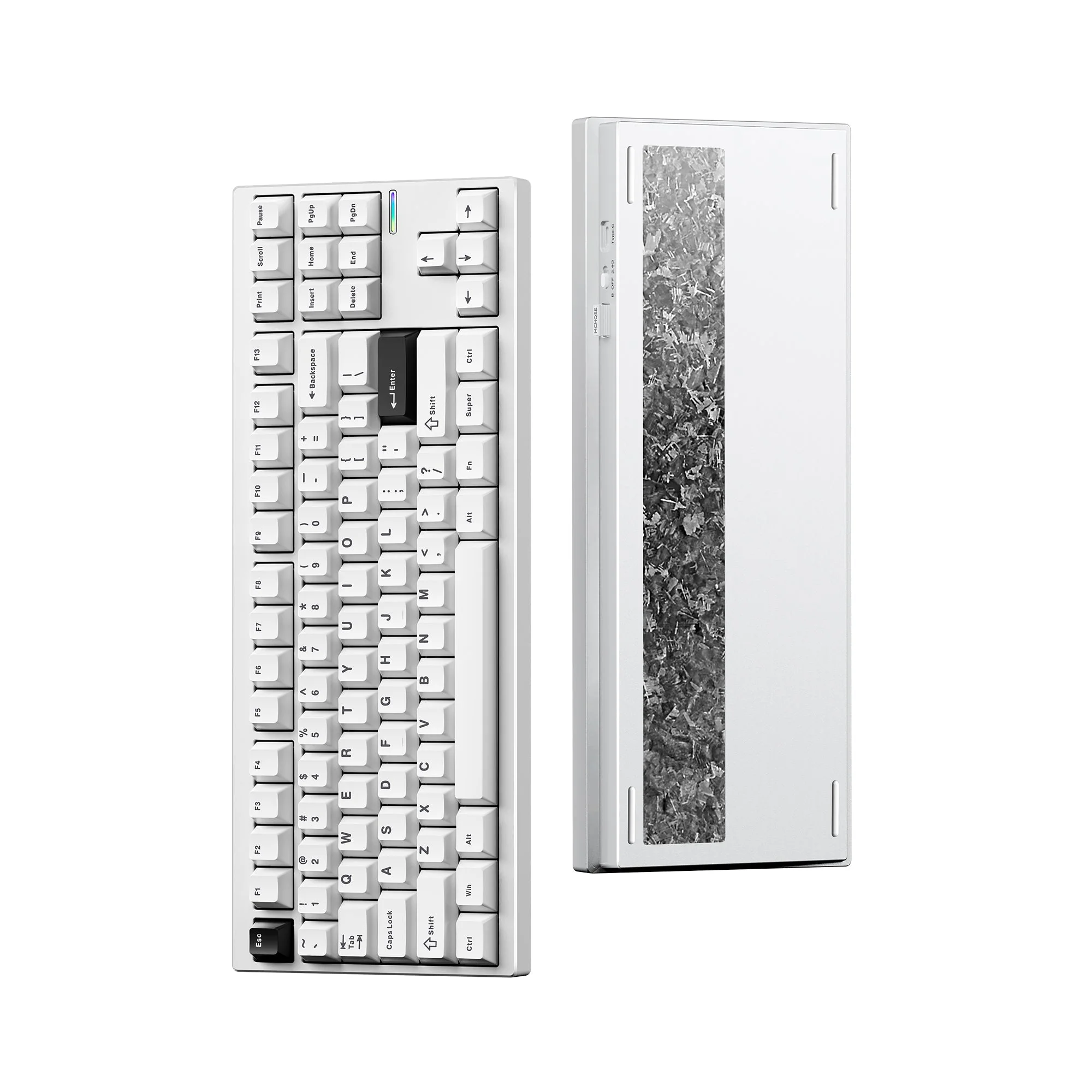 MCHOSE GX87 Ultra Gasket Mount 80% Layout Hot-Swap Wireless Aluminum Mechanical Keyboard - Image 8
