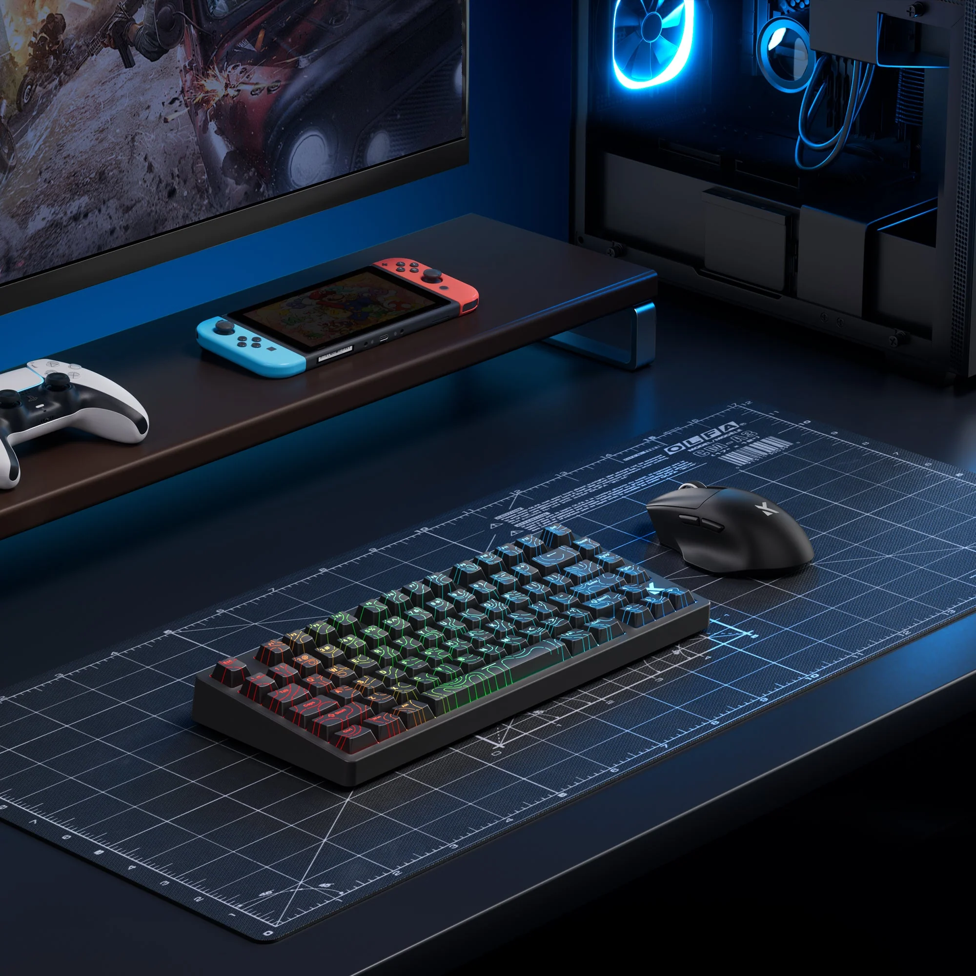 MCHOSE Jet 75 HE Magnetic 8K Wired Gaming Keyboard - Image 4