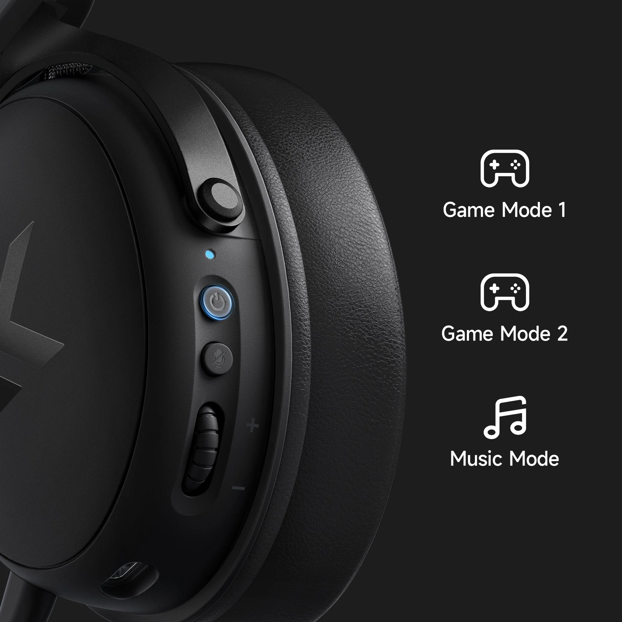 MCHOSE V9 Pro Wireless Gaming Headset with Noise Canceling Microphone - Image 5