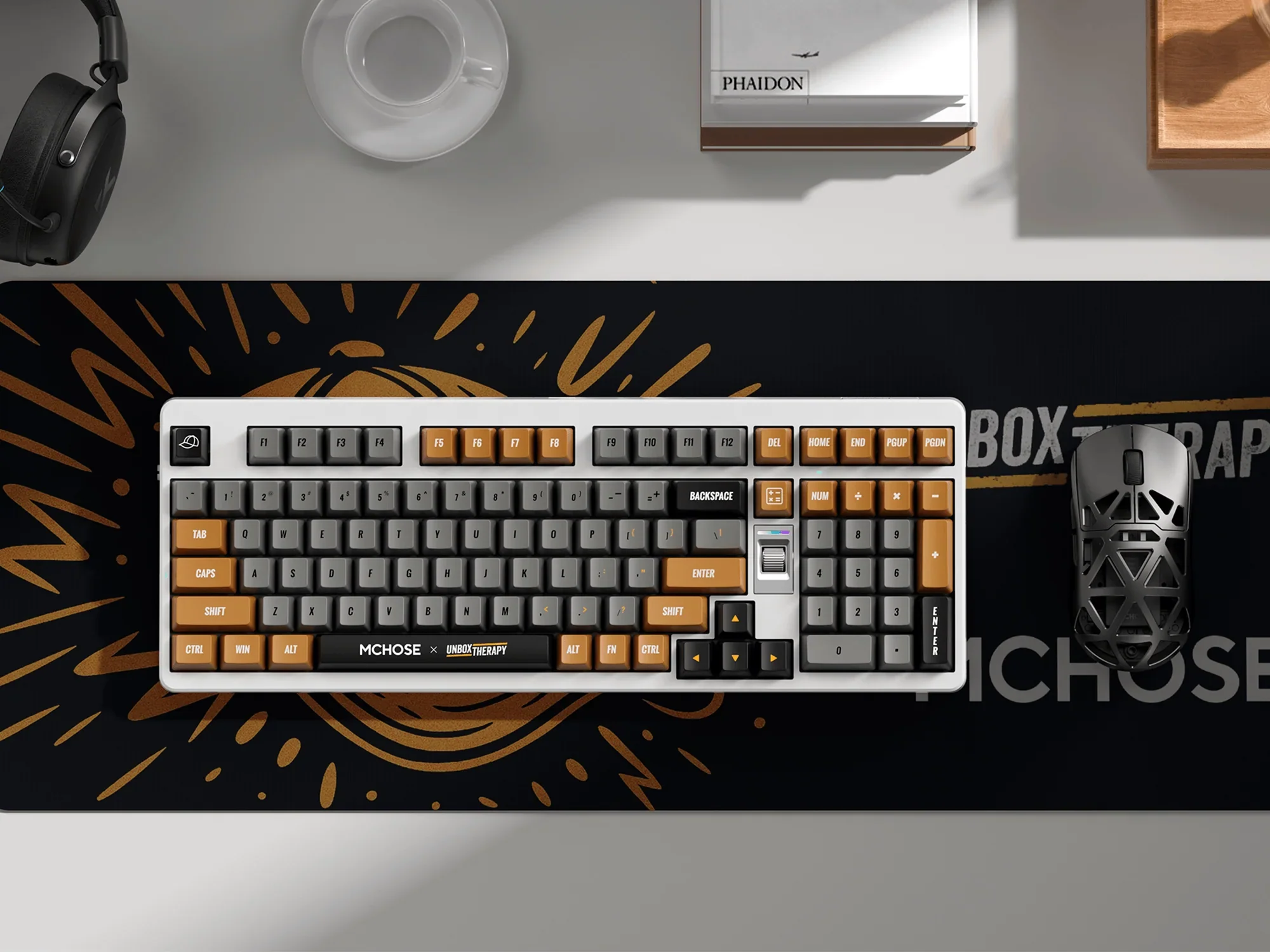 MCHOSE x Unbox Therapy UT98 Mechanical Wireless Silent Keyboard - Image 10