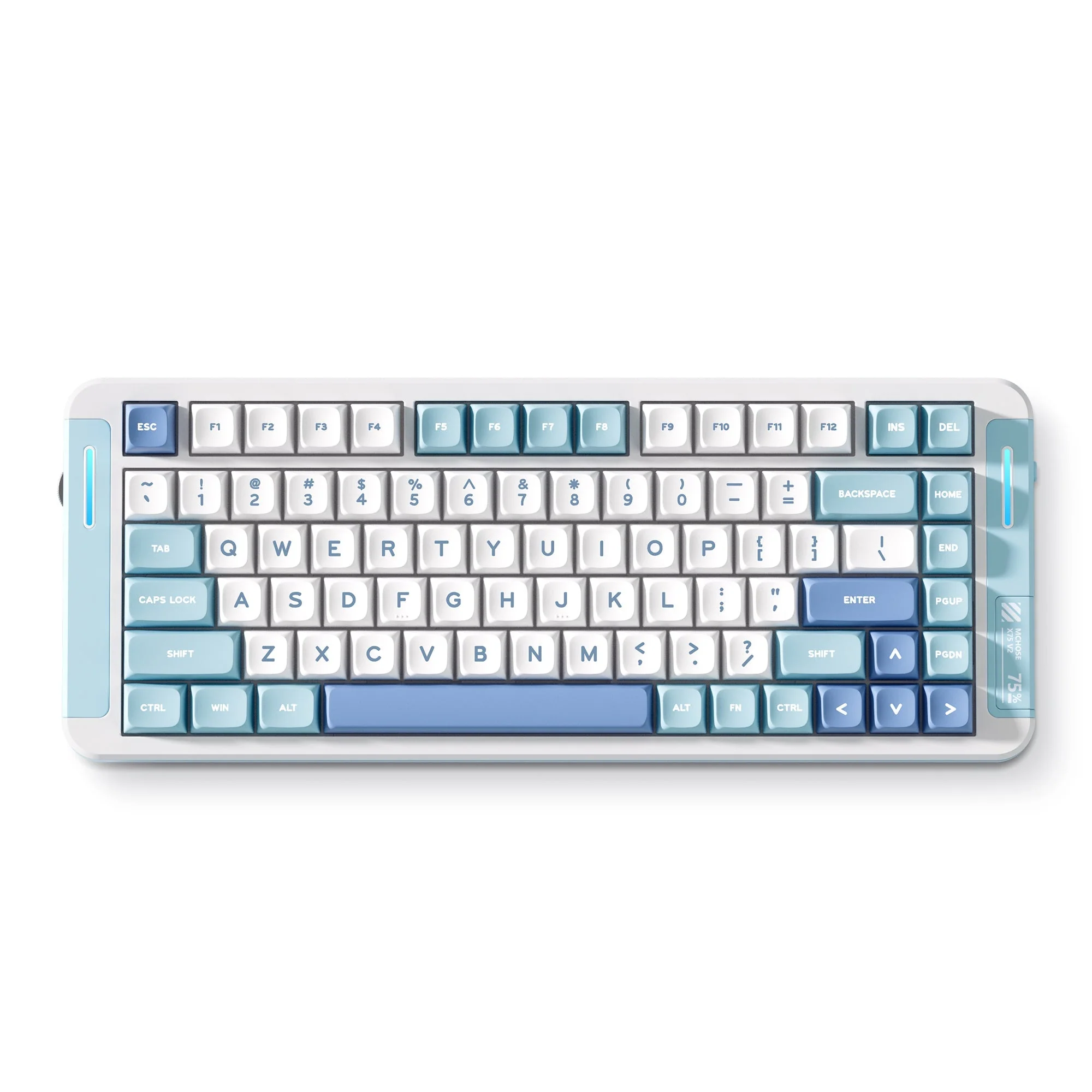 MCHOSE X75 V2 Gasket Mount 75% Layout Hot-Swap Wireless Mechanical Keyboard - Image 4