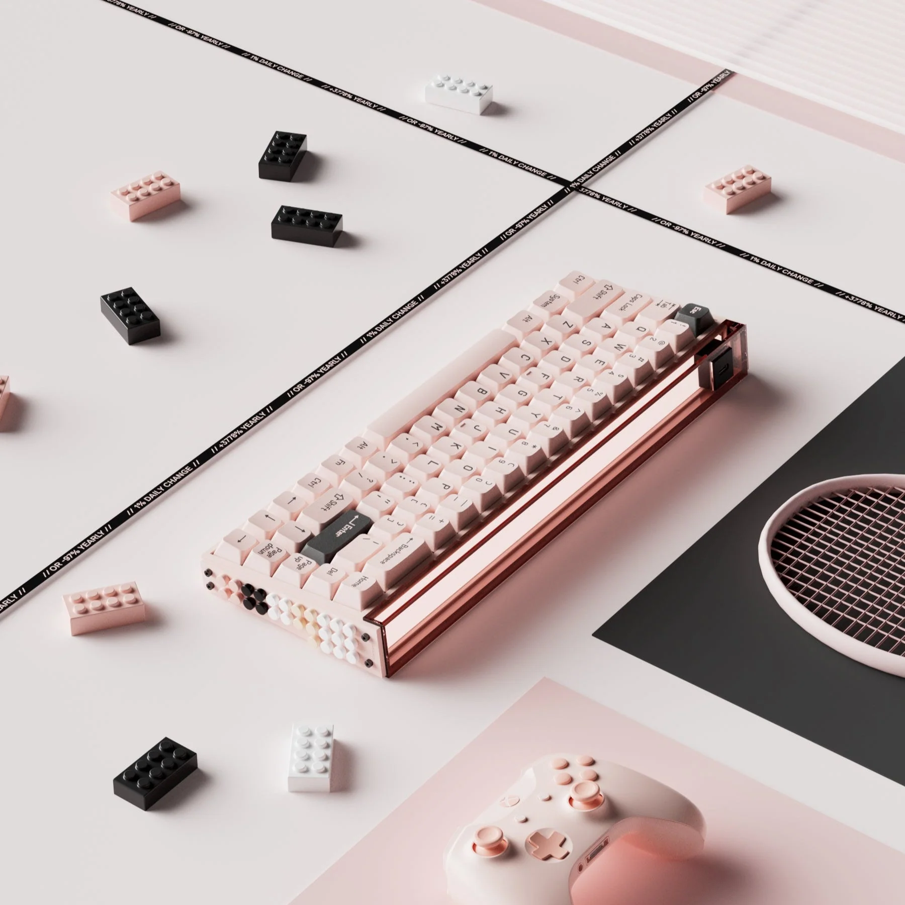 MelGeek MADE68 Pro Magnetic Custom Gaming HE Keyboard - Image 14