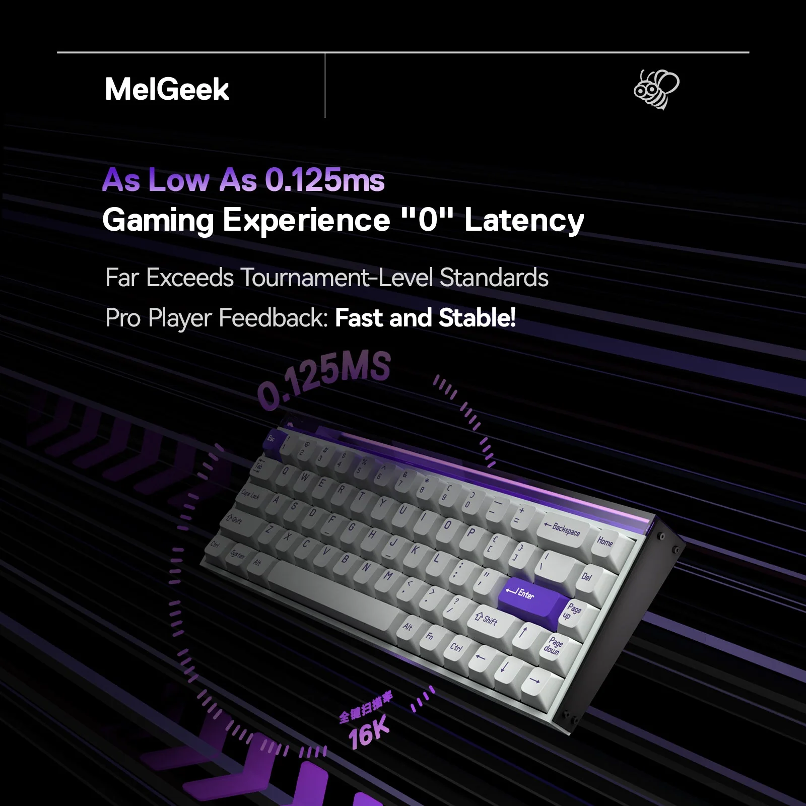 MelGeek MADE68 Pro Magnetic Custom Gaming HE Keyboard - Image 6