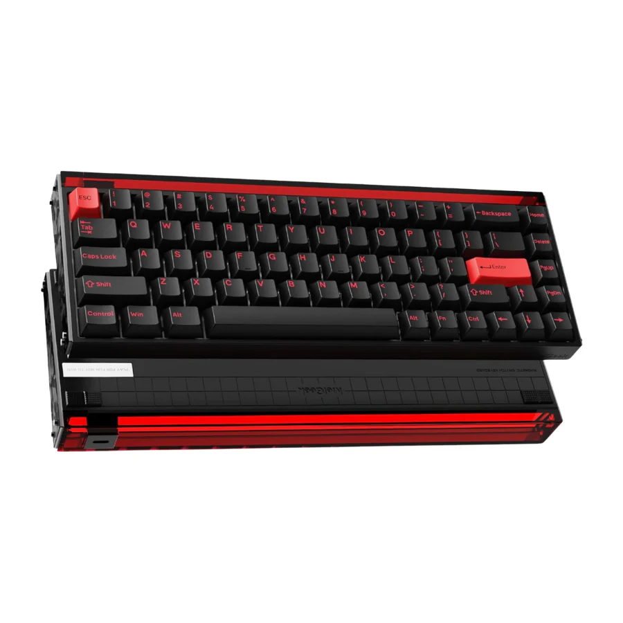 MelGeek MADE68 Ultra+ Wired Aluminum Custom Gaming HE Keyboard - Image 3