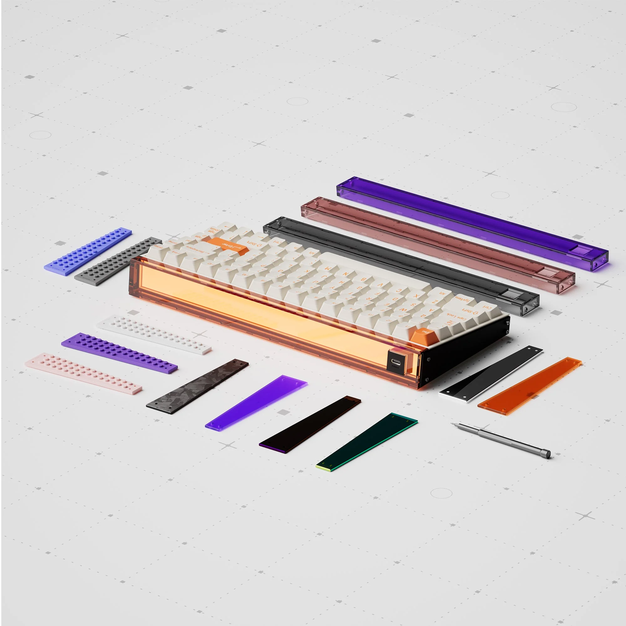 MelGeek MADE84 Pro Custom Gaming Magnetic HE Keyboard - Image 3