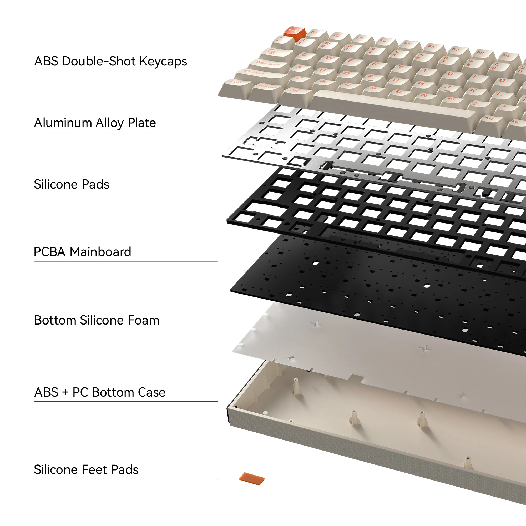 MelGeek MADE84 Pro Custom Gaming Magnetic HE Keyboard - Image 9