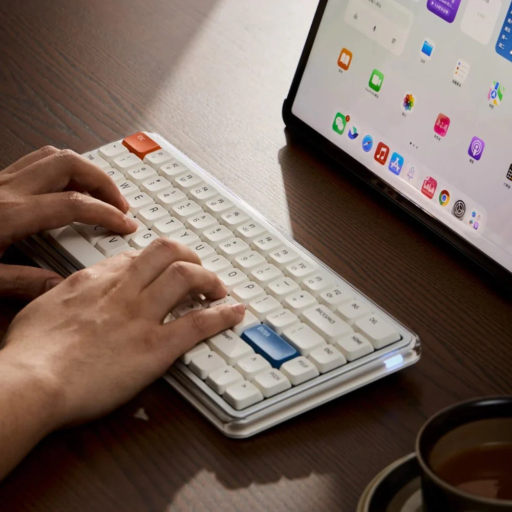 MelGeek O2 Low-profile 75% Quiet Wireless Mechanical Keyboard - Image 6