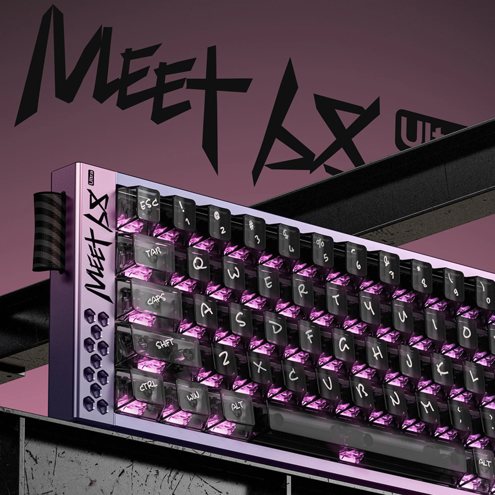 Mikit Meet68 Ultra Hall Effect 8K RGB Wired Gaming Keyboard - Image 4