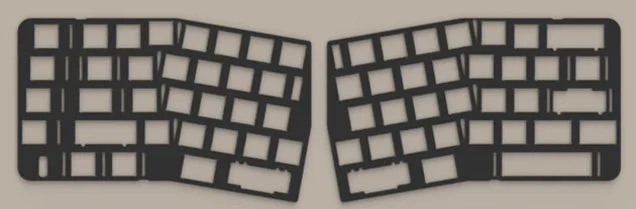 Neo Studio Neo Ergo Custom Ergonomic Mechanical Keyboard - Plate (Adds on) - Image 3