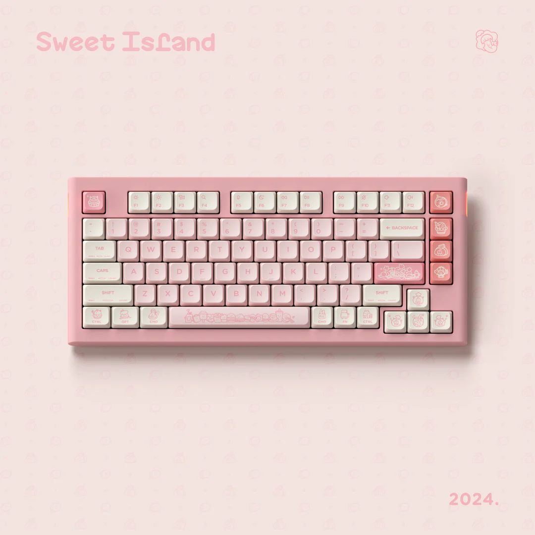NuPhy Low-Profile Sweet Island nSA Dye-sub PBT Keycaps - 159 keys - Image 3