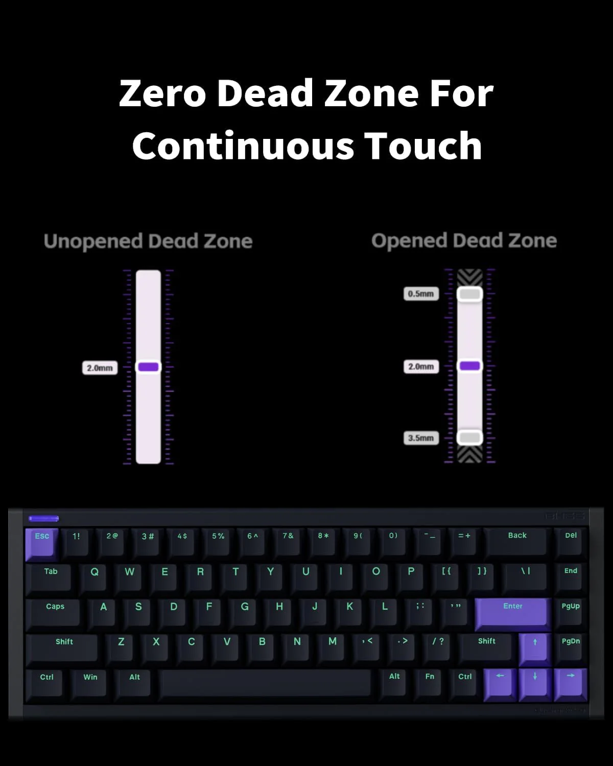 NuPhy X BH65 Magnetic Switch 8K Wired Aluminium Gaming Keyboard - Image 10