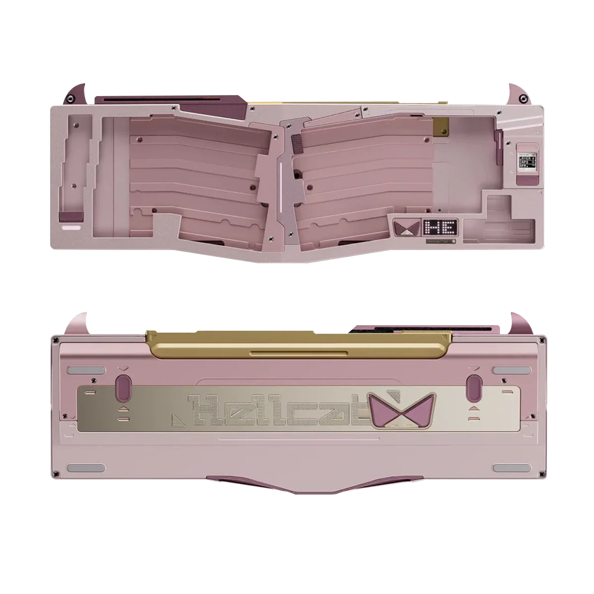 OwLab Hellcat Alice Mech-01 Wired Ergonomic Keyboard - Image 3