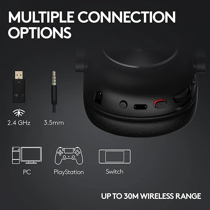 PRO X 2 LIGHTSPEED Wireless Gaming Headset - Image 6