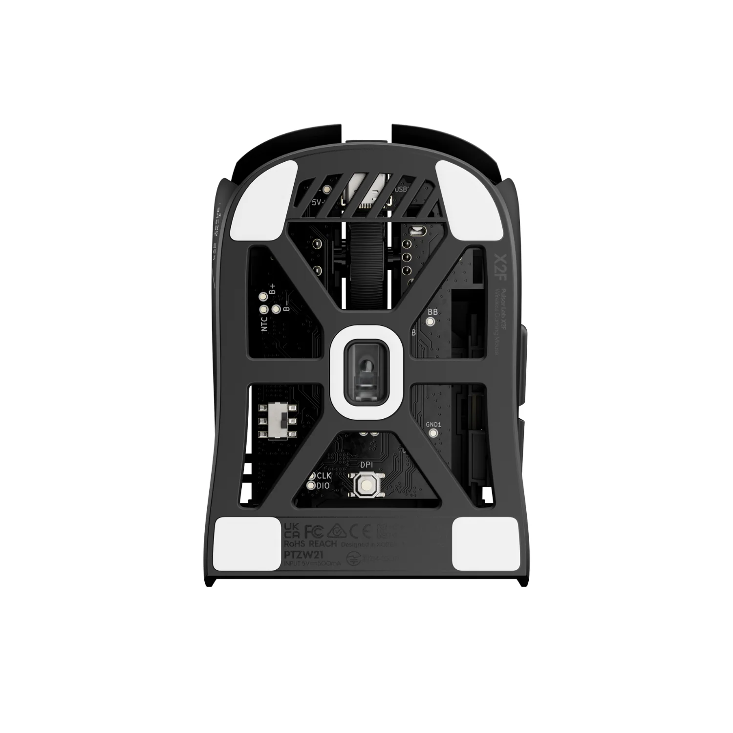 Pulsar Lab X2F 8K Wireless Gaming Mouse (Black) - Image 4