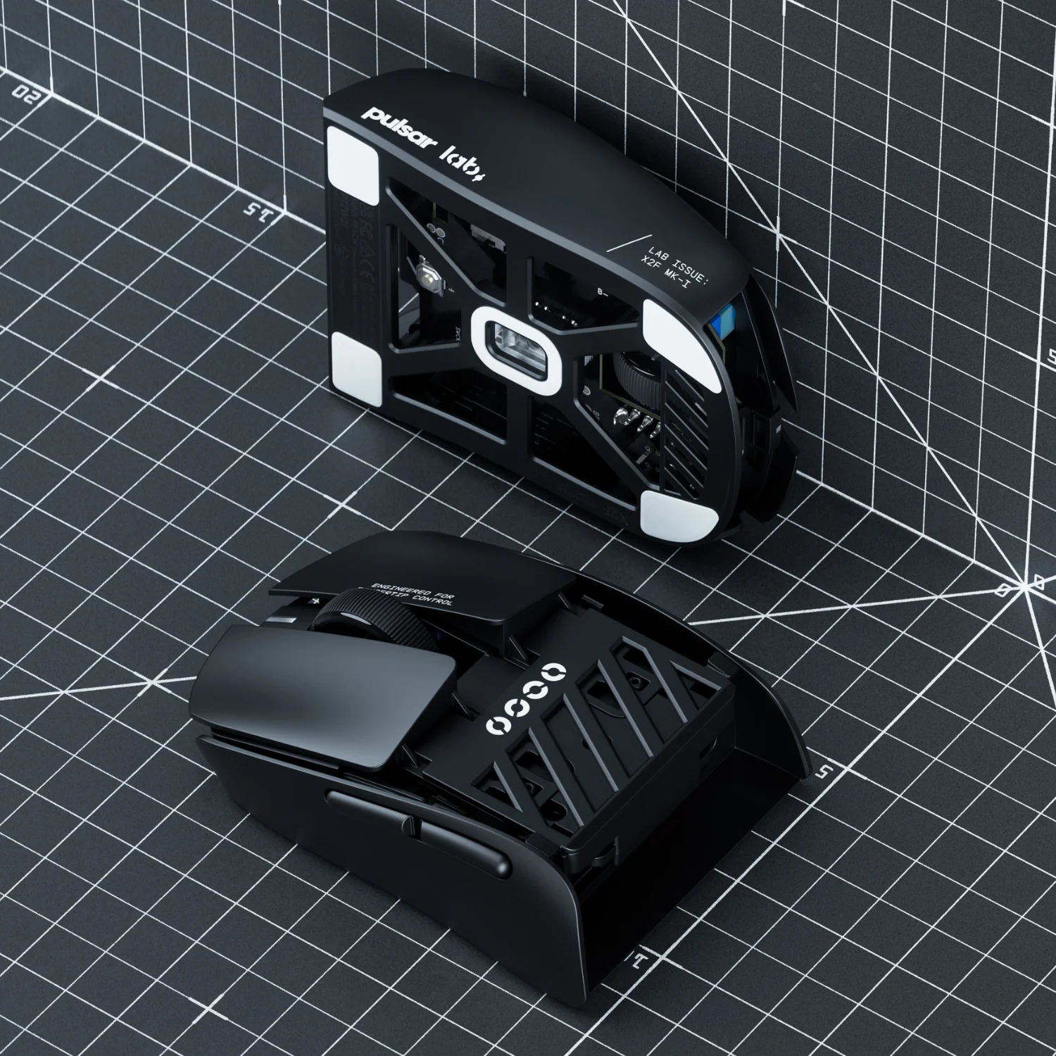 Pulsar Lab X2F 8K Wireless Gaming Mouse (Black) - Image 7