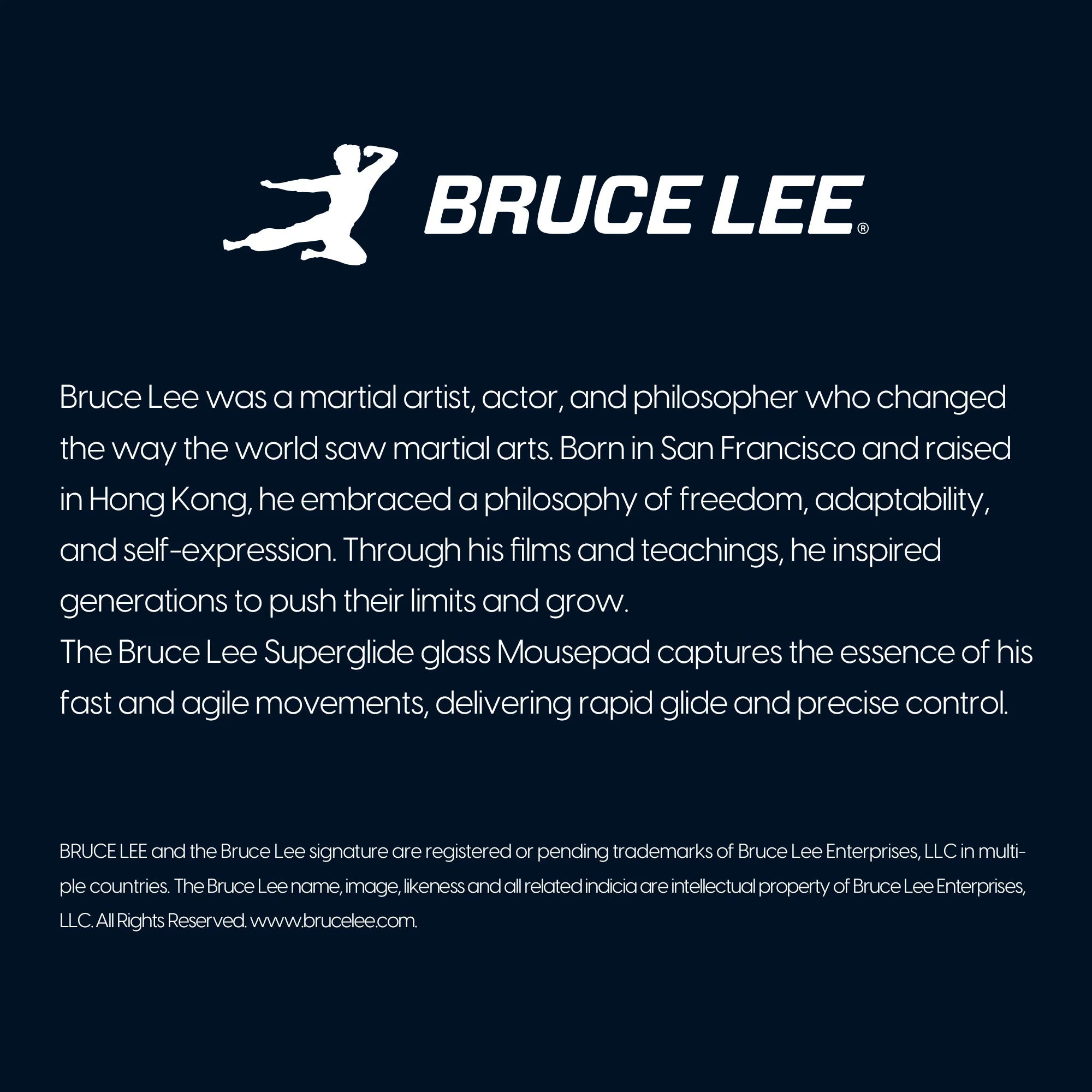 Pulsar Superglide v3 490x420x1.5mm XL Glass Mouse Pad - Bruce Lee 85th Edition - Image 7
