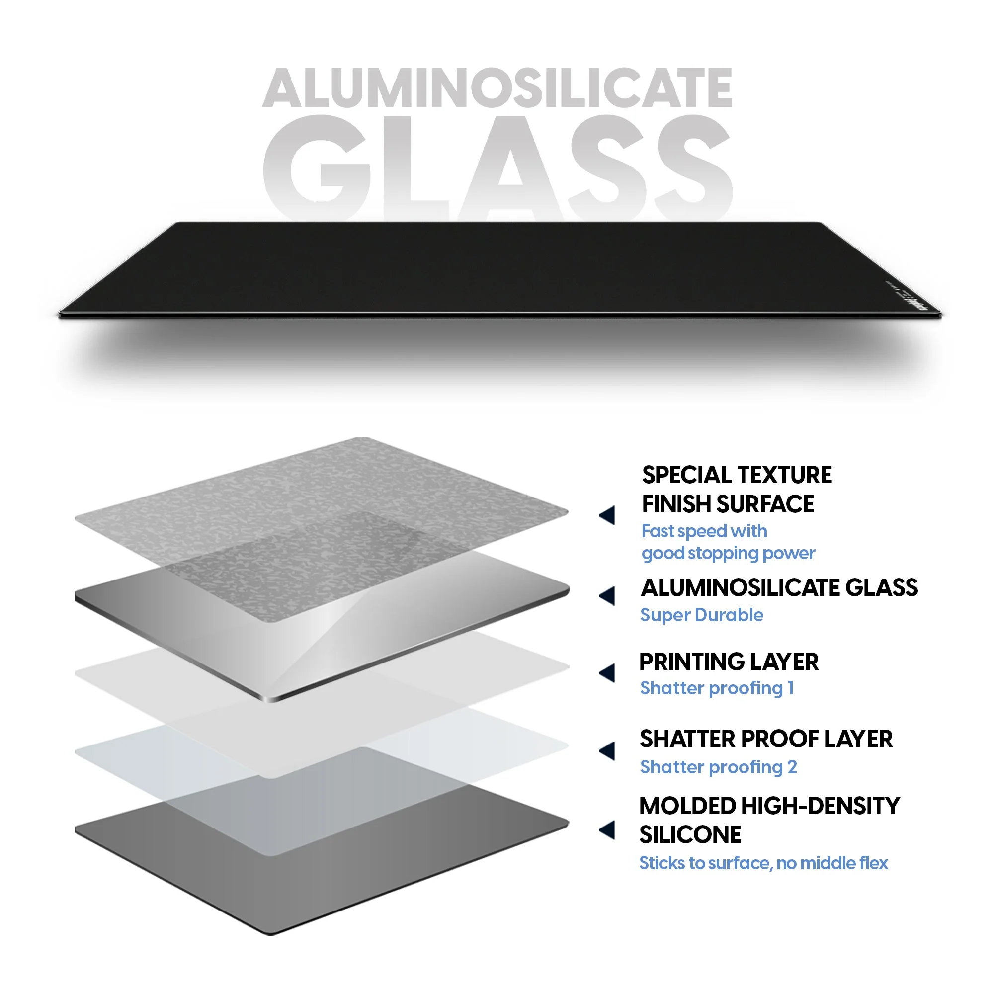 Pulsar Superglide v3 490x420x1.5mm XL Glass Mouse Pad Type S - Image 10
