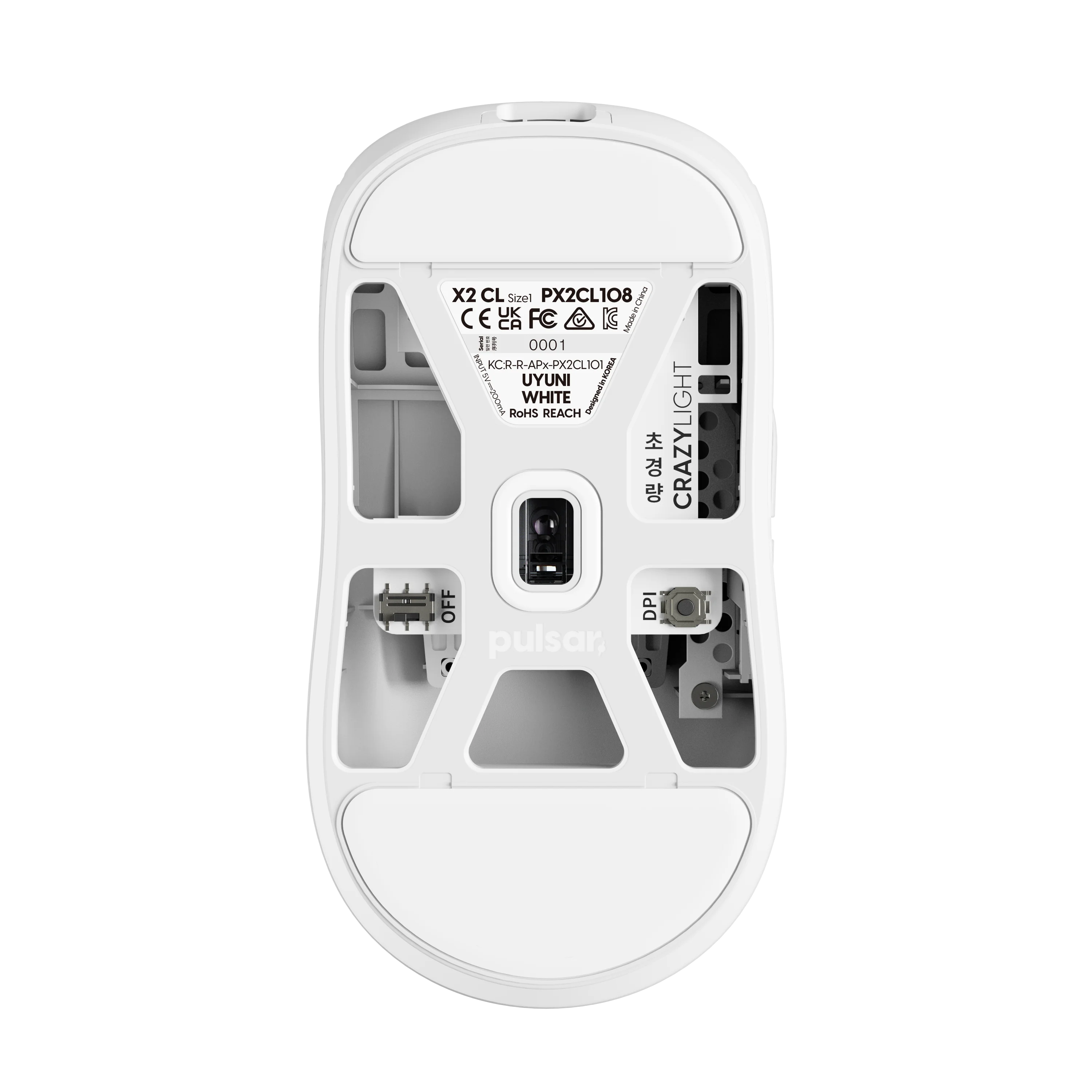 Pulsar X2 CrazyLight 8K 35g Ultra-Lightweight Wireless Gaming Mouse - Image 21