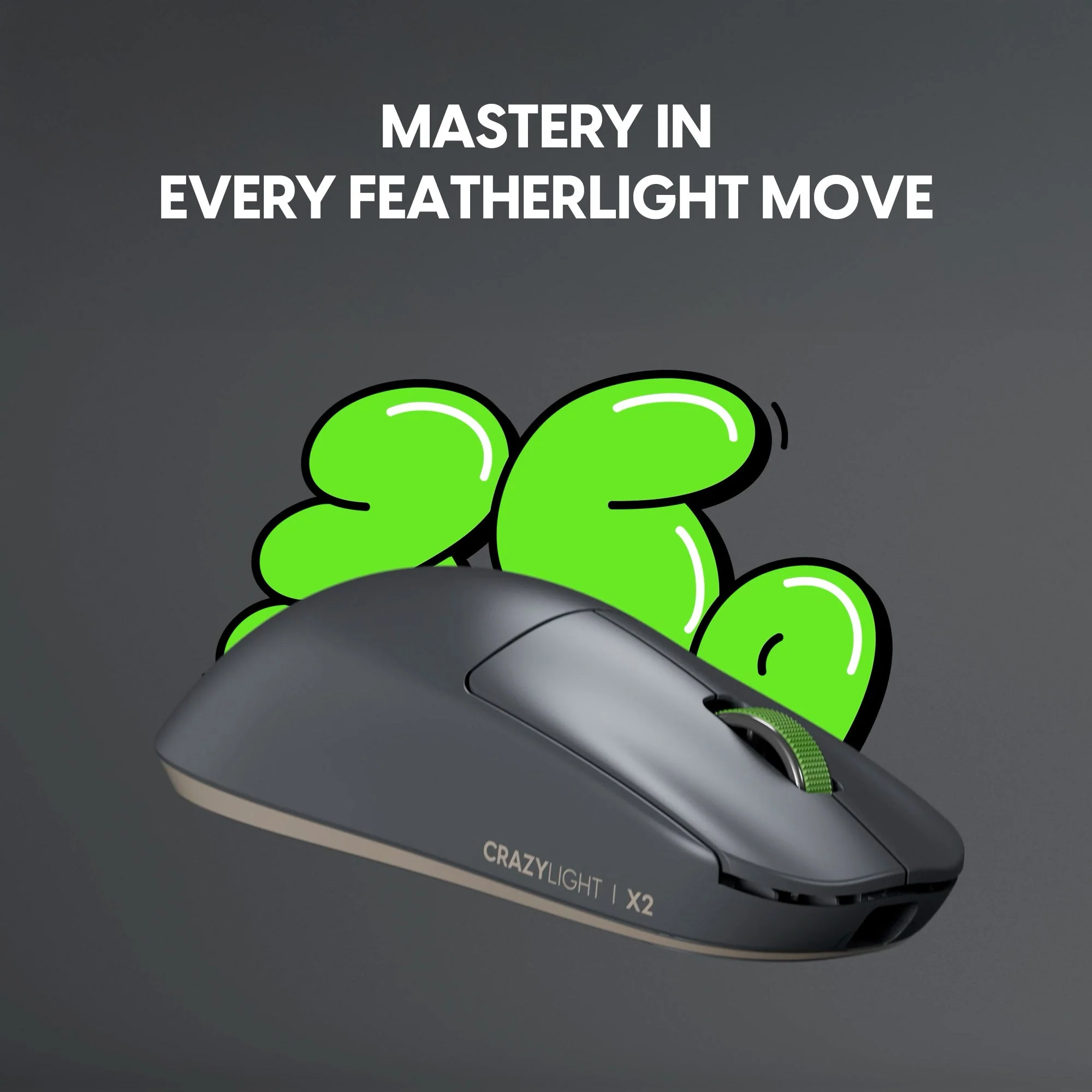 Pulsar X2 CrazyLight 8K 35g Ultra-Lightweight Wireless Gaming Mouse - Image 6